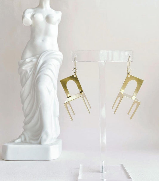 Cathedra - Earrings (2D) - While Odin Sleeps
