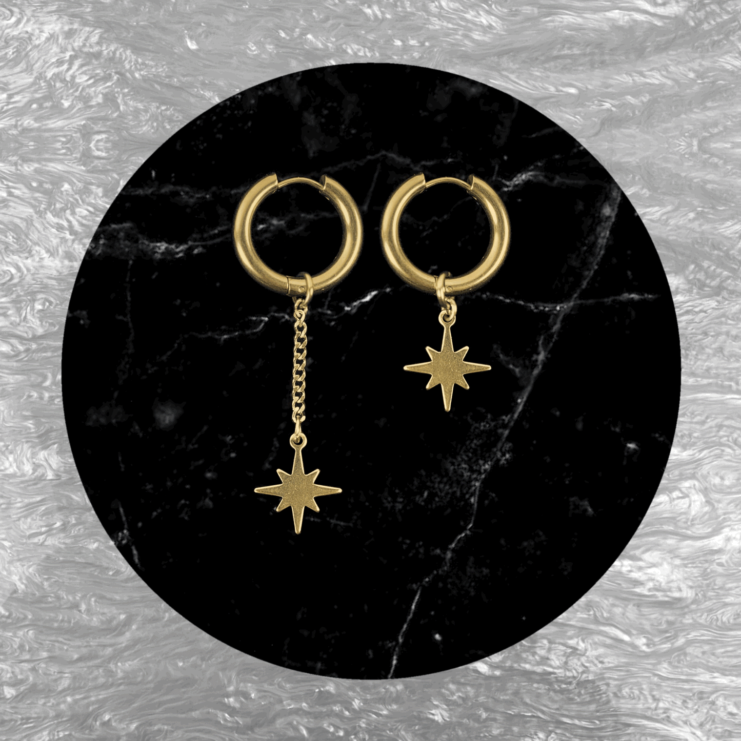 Build-Your-Own Hoops (Gold Plated) - Misc Earrings - While Odin Sleeps