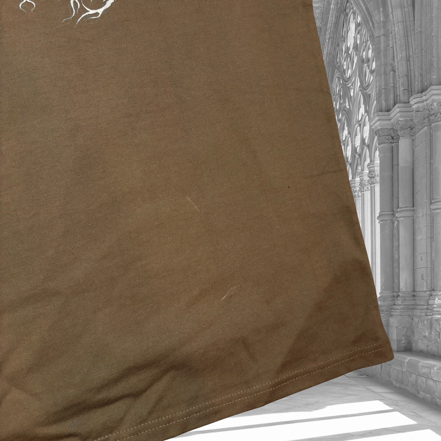 Oopsie Metal - Brown ASColour Heavy Oversize Tee