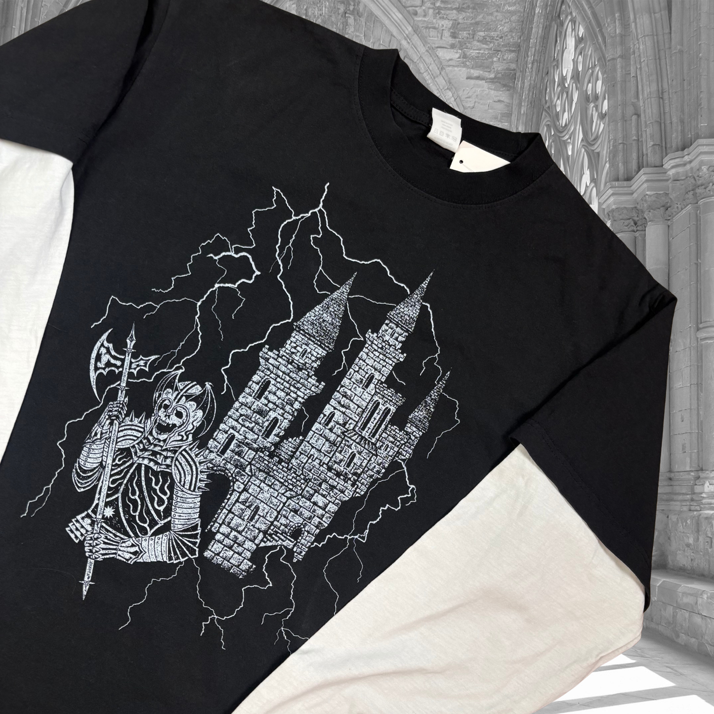Oopsie Gate Keeper Oversized L/S - White Sleeves