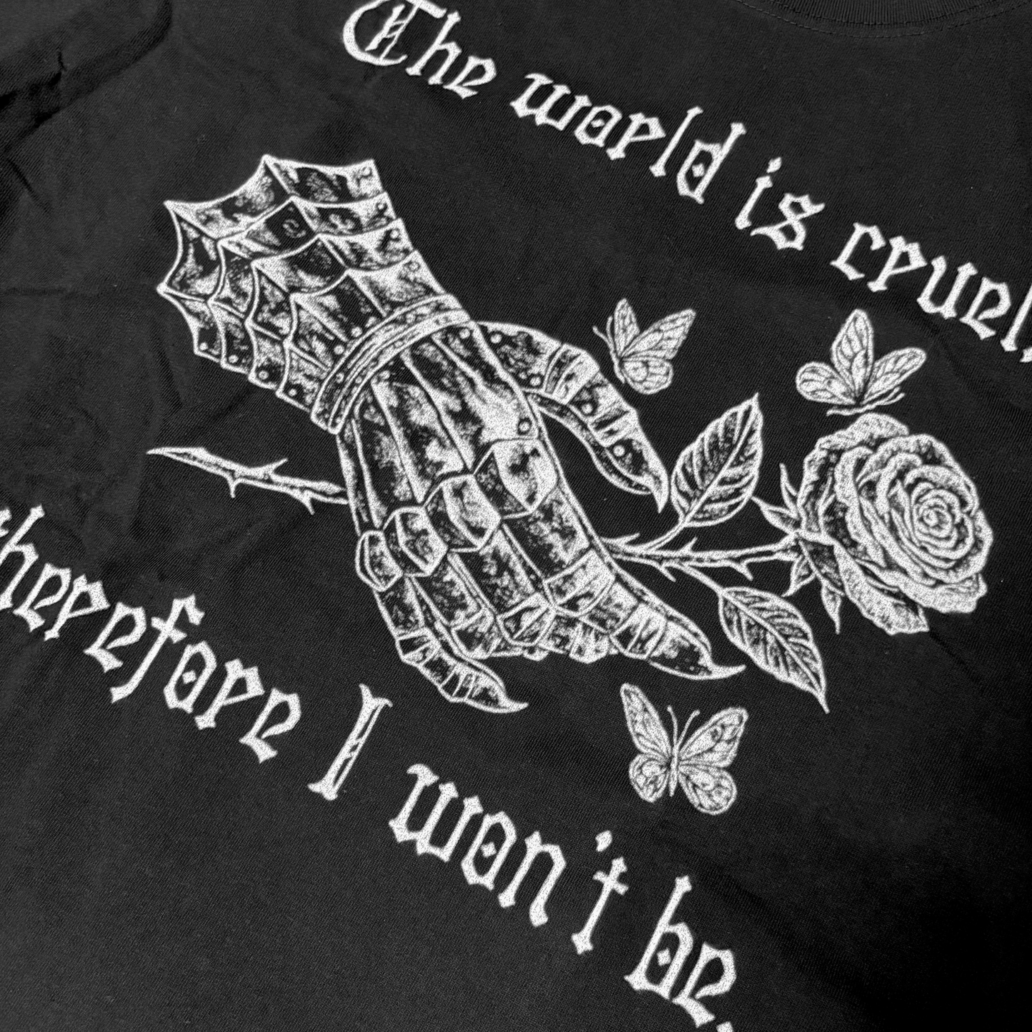 Oopsie Cruel World Oversized Tee
