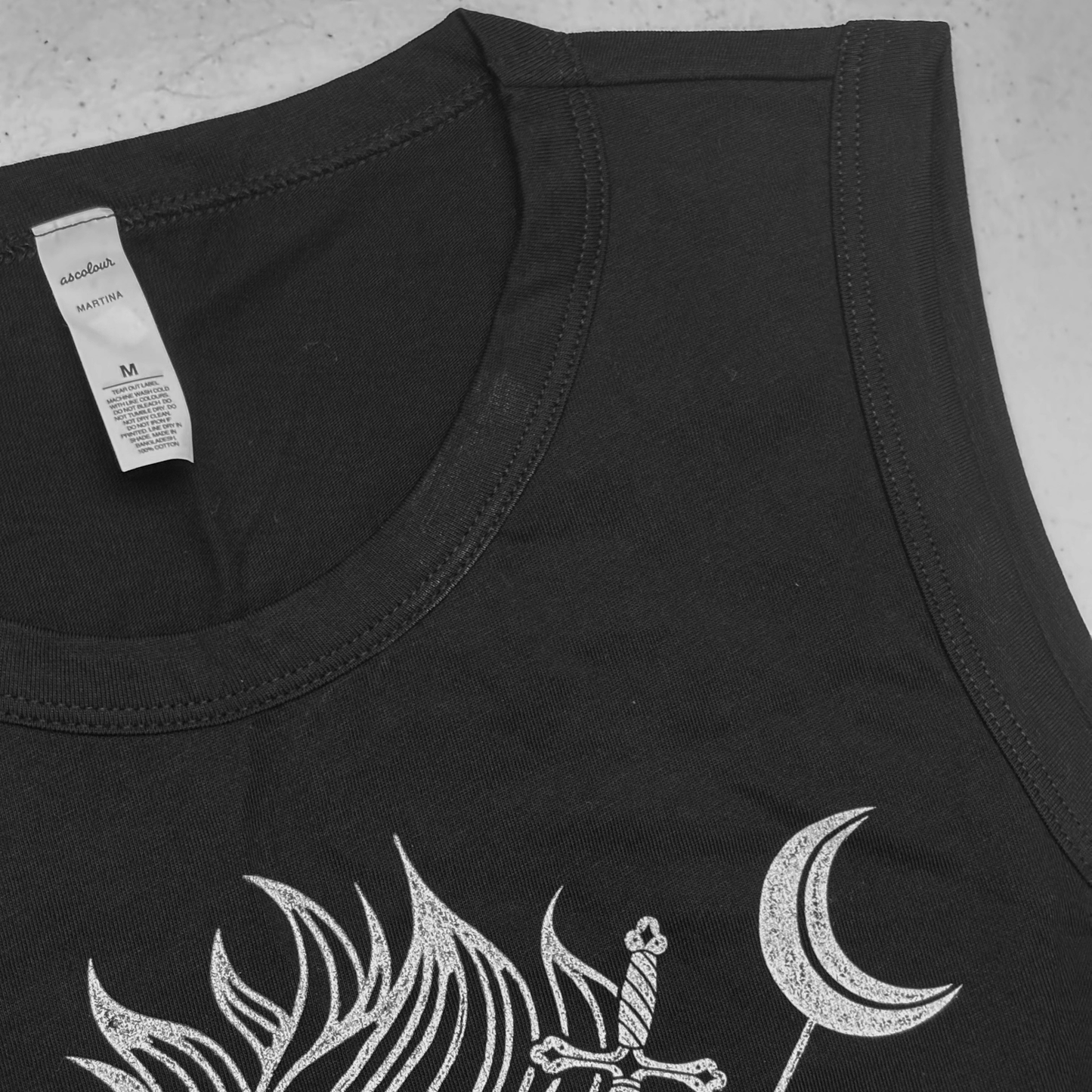Oopsie Knight's Sacred Heart - Martina Crop Tank