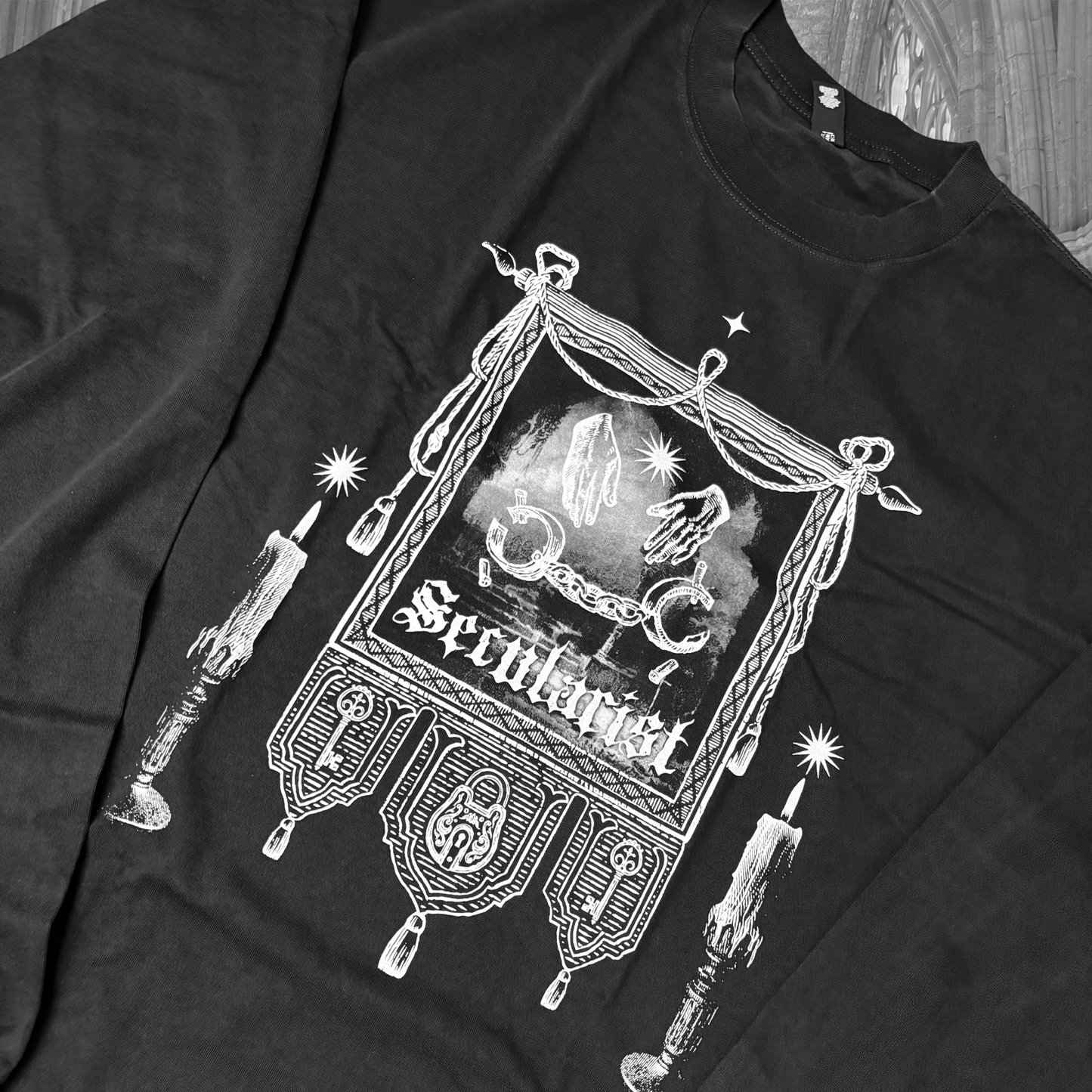 Oopsie Secularist - ASColour Oversized Long Sleeve