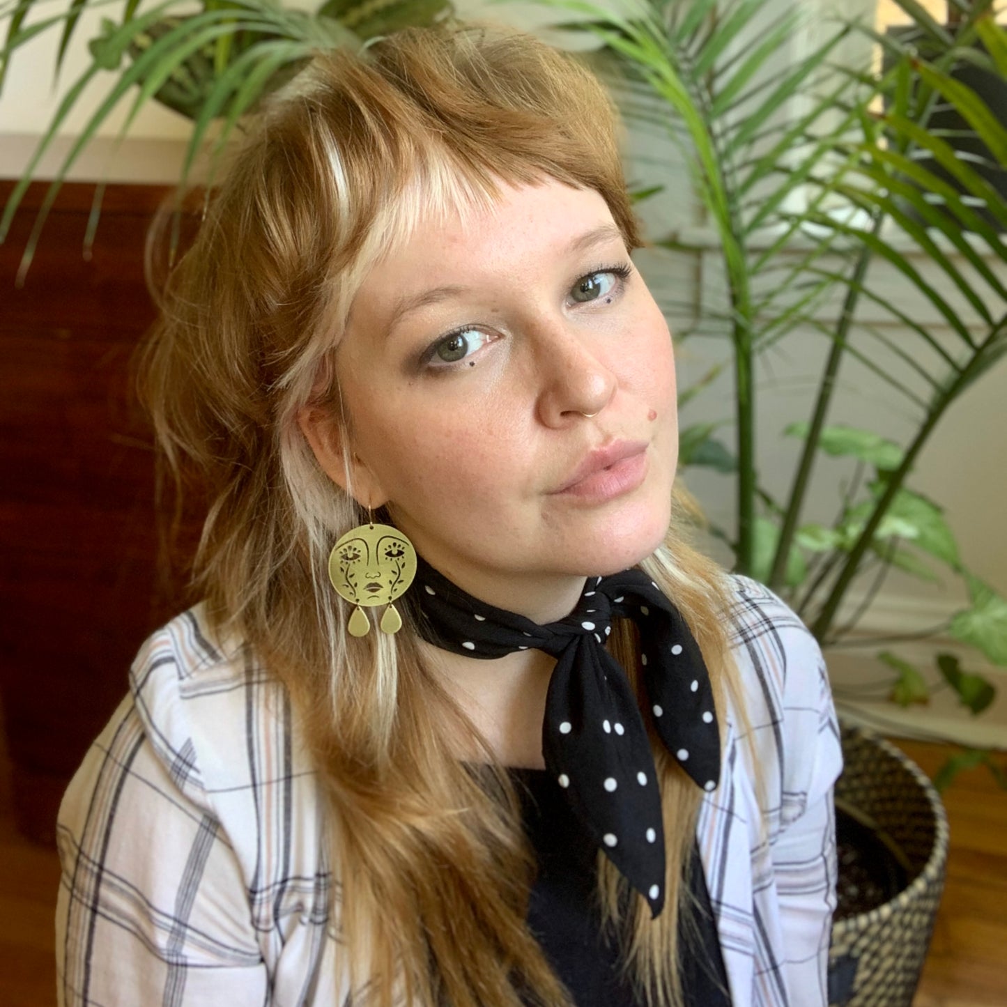 Mother Moon Earrings - Earrings (2D) - While Odin Sleeps