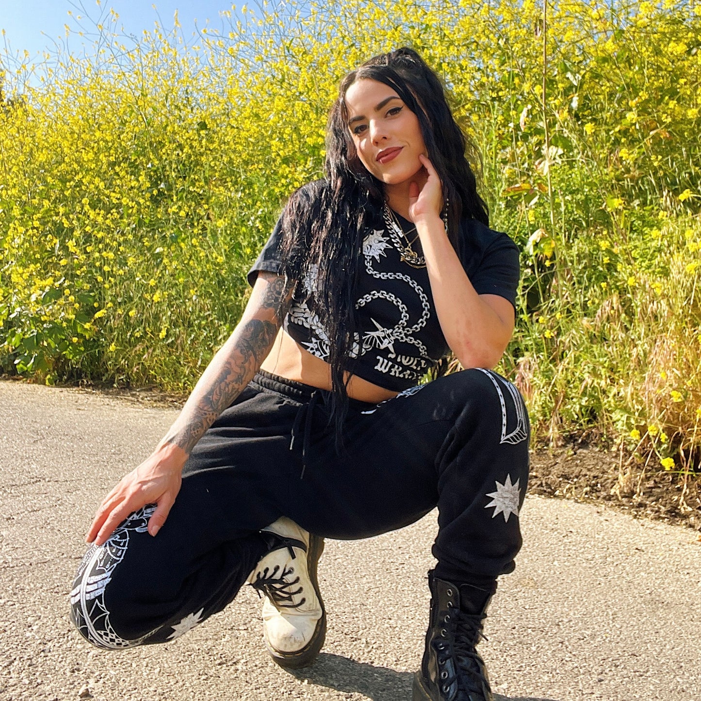 Holy Wrath Crop Top - While Odin Sleeps