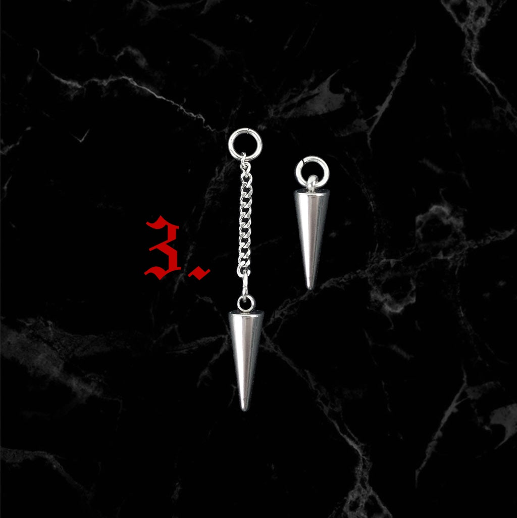 Build-Your-Own Hoops (Steel) - Misc Earrings - While Odin Sleeps