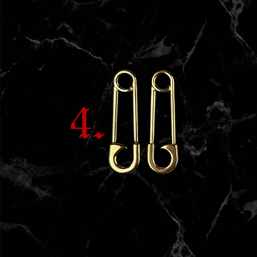 Build-Your-Own Hoops (Gold Plated) - Misc Earrings - While Odin Sleeps