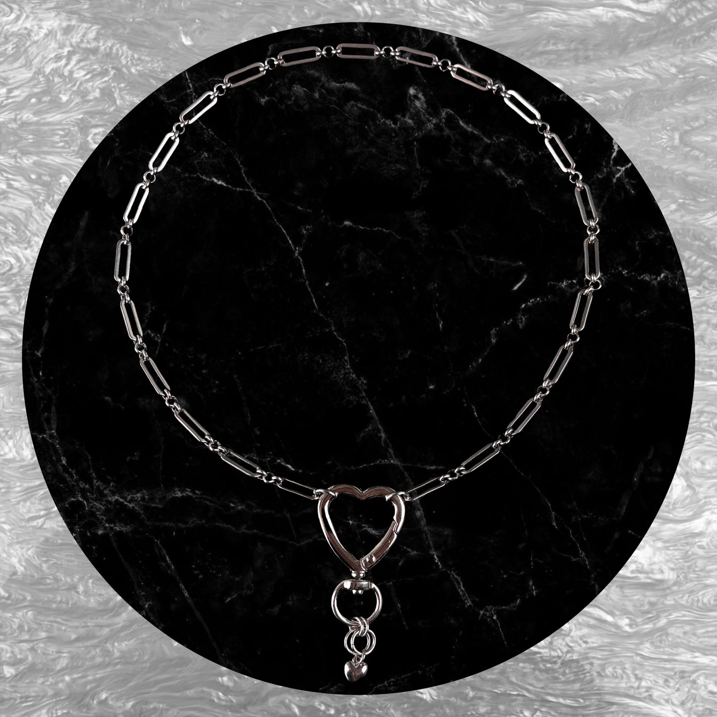 Heart Clasp Necklace