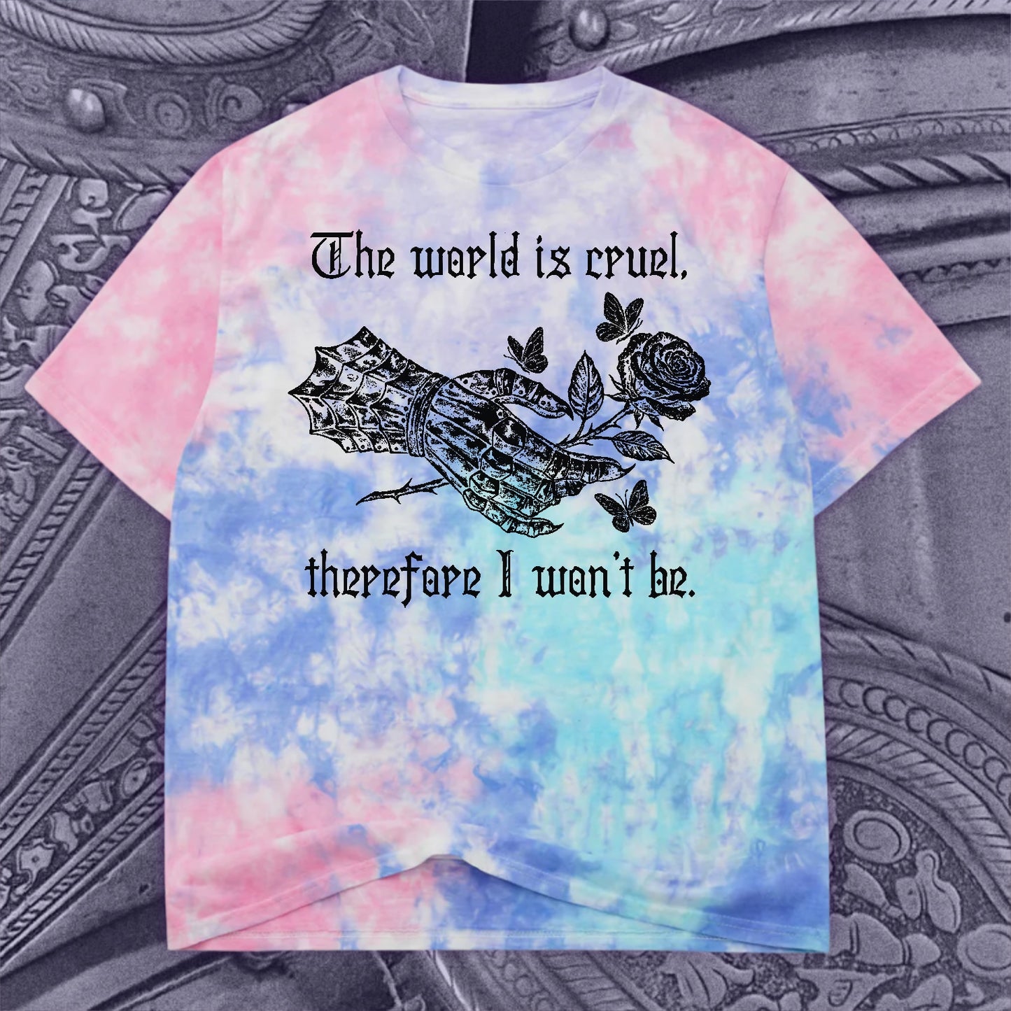 DISCONTINUED Cruel World Tie Dye Oversized Tee