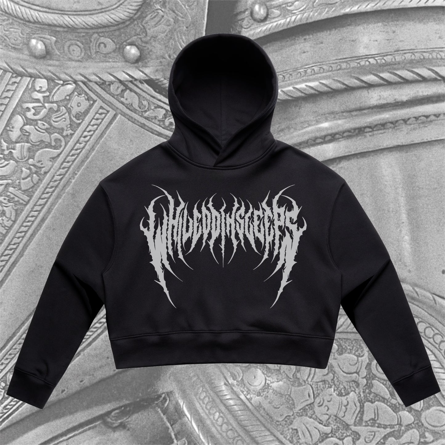 Doom&Gloom Crop Hoodie