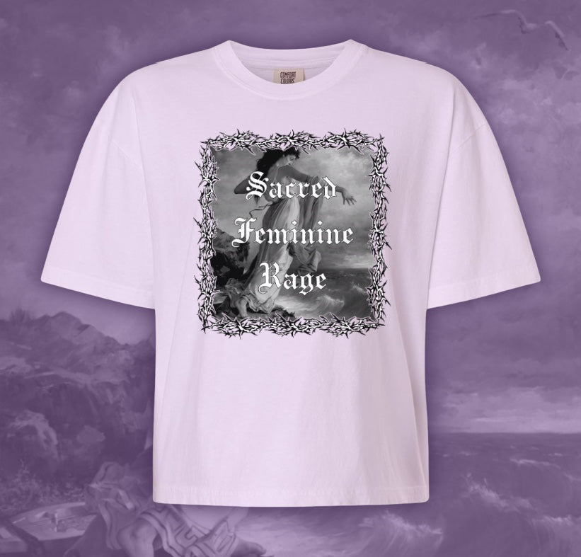 Sacred Feminine Rage Midlength Tee