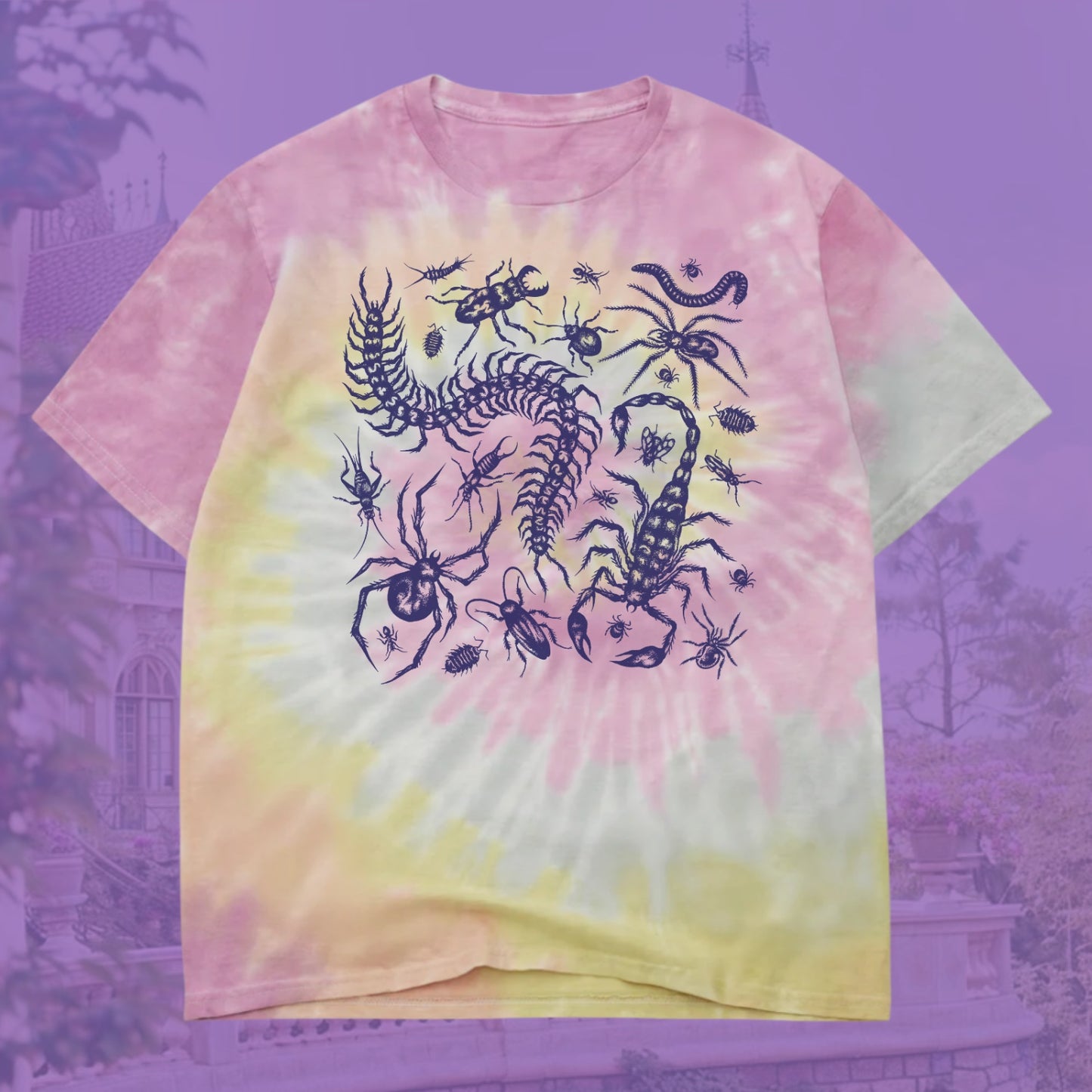 DISCONTINUED Pest Tie Dye Oversized Tee