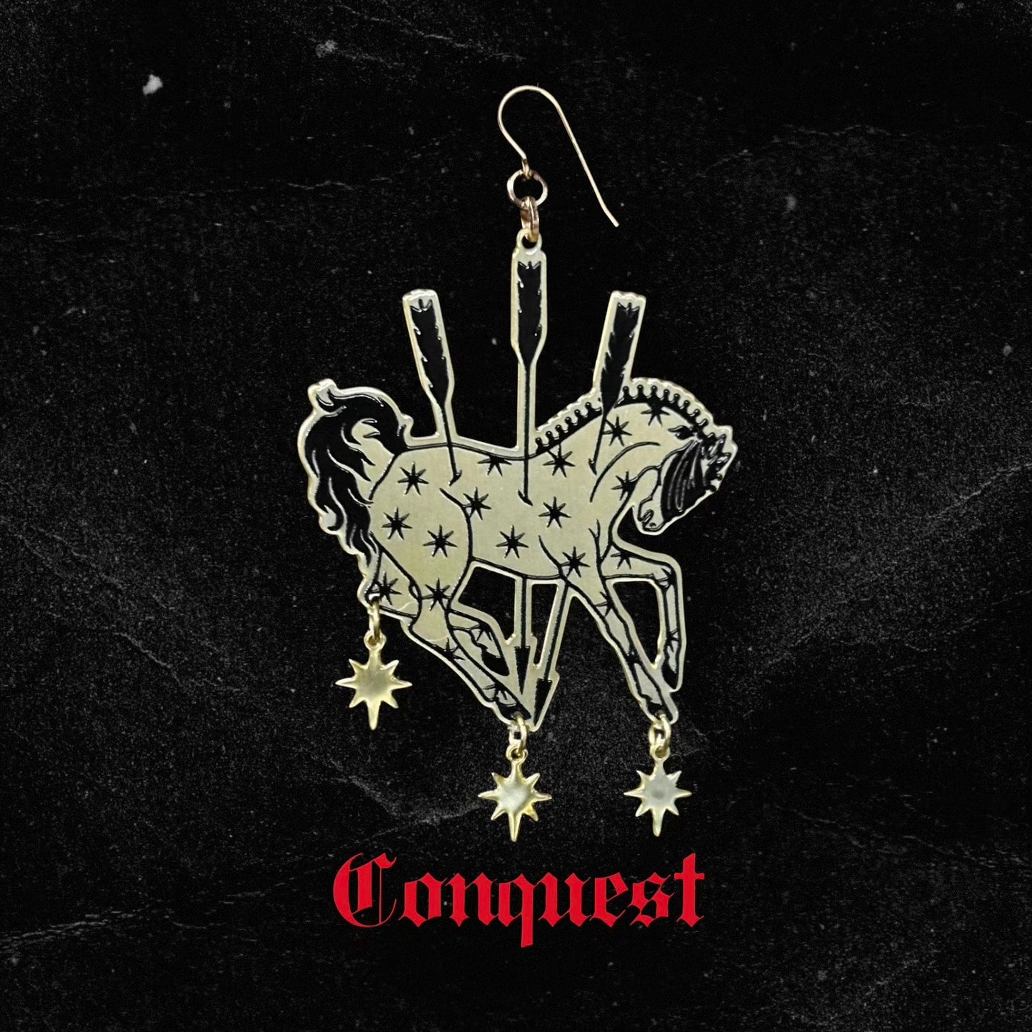 The Four Horsemen Earrings