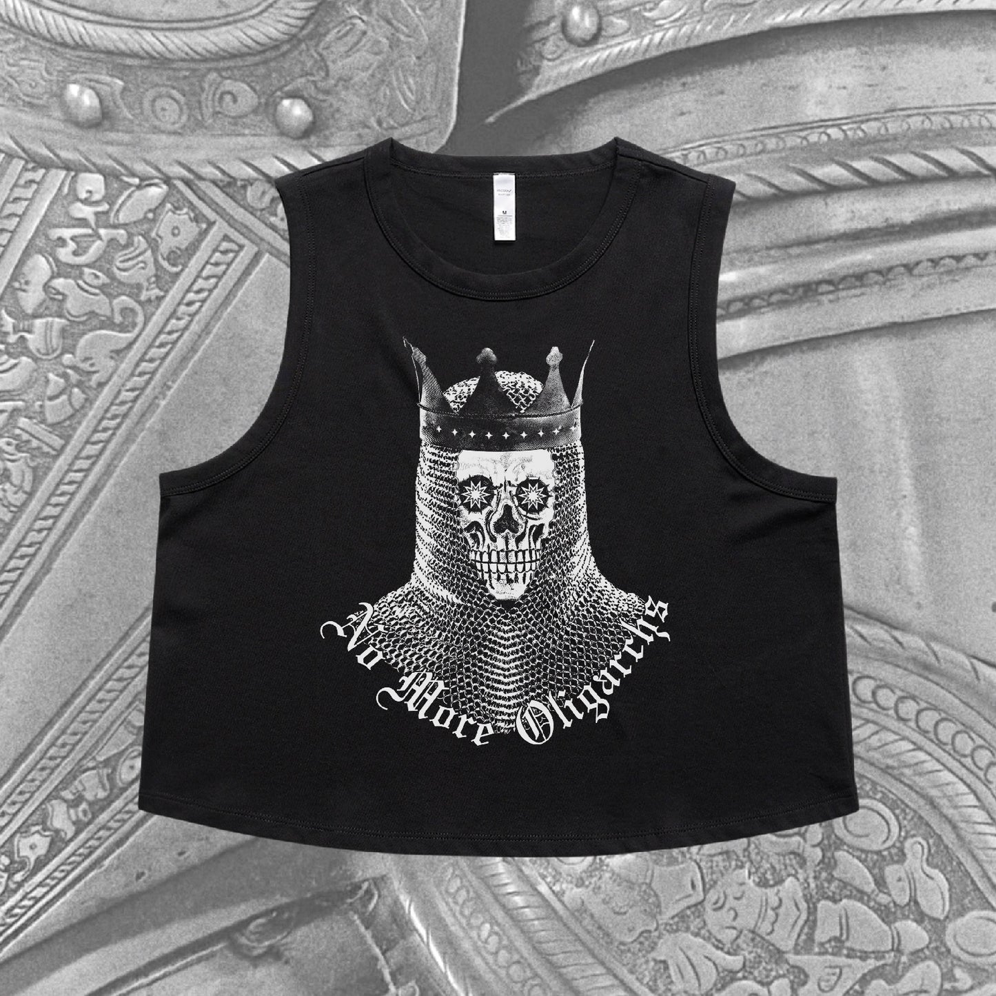No More Oligarchs Crop Tank