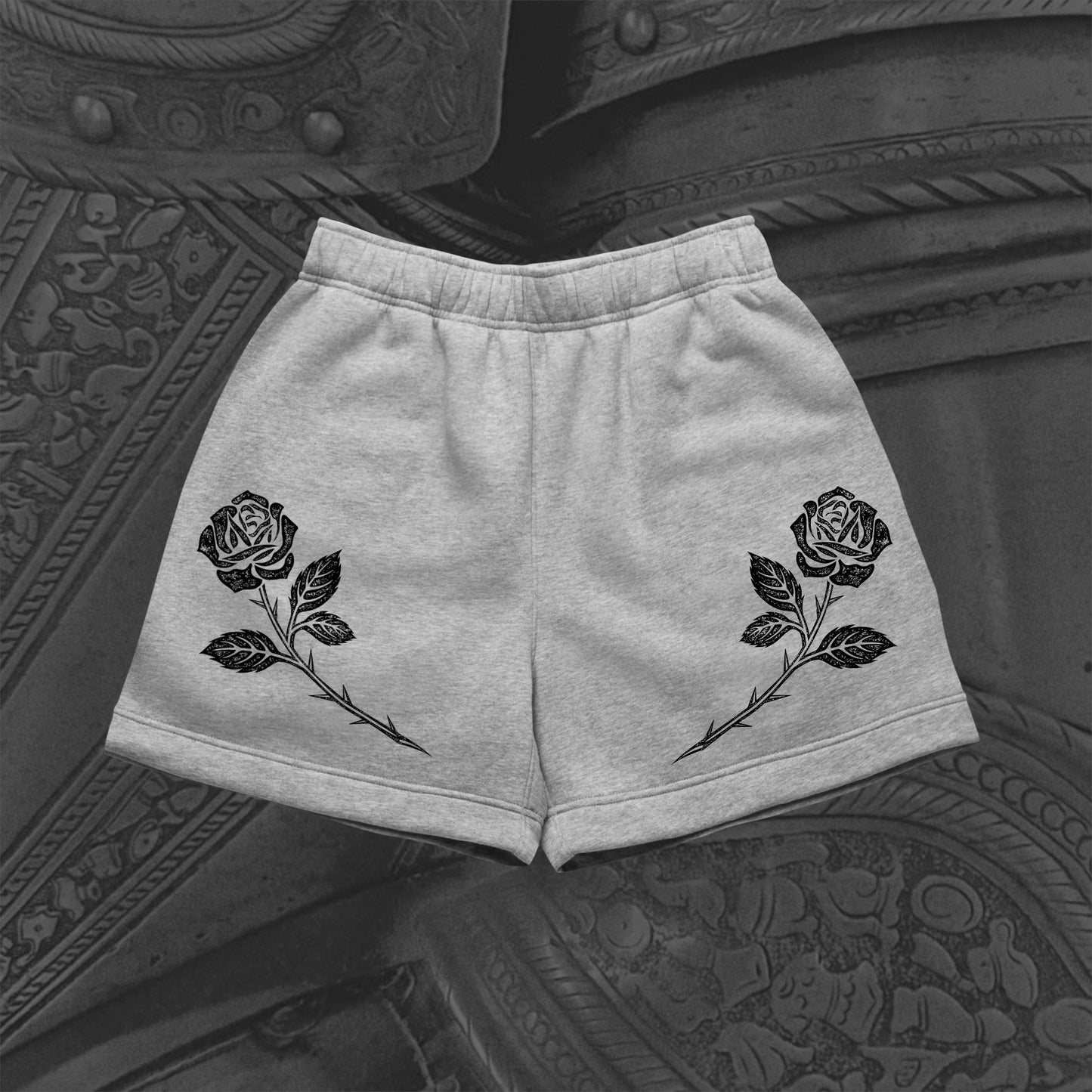 Rose Relaxed Track Shorts