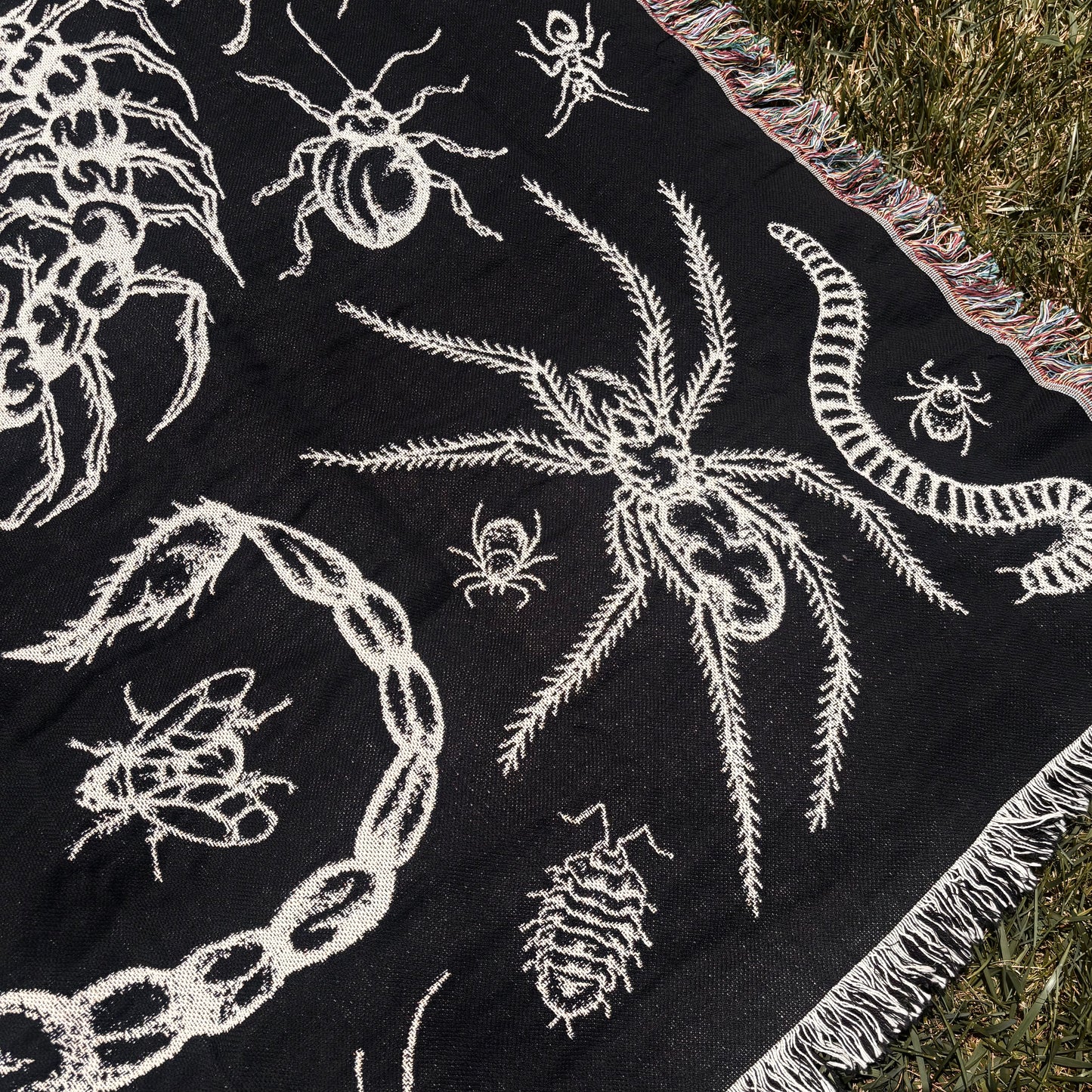 Creepy Crawlies Woven Blanket *Preorder
