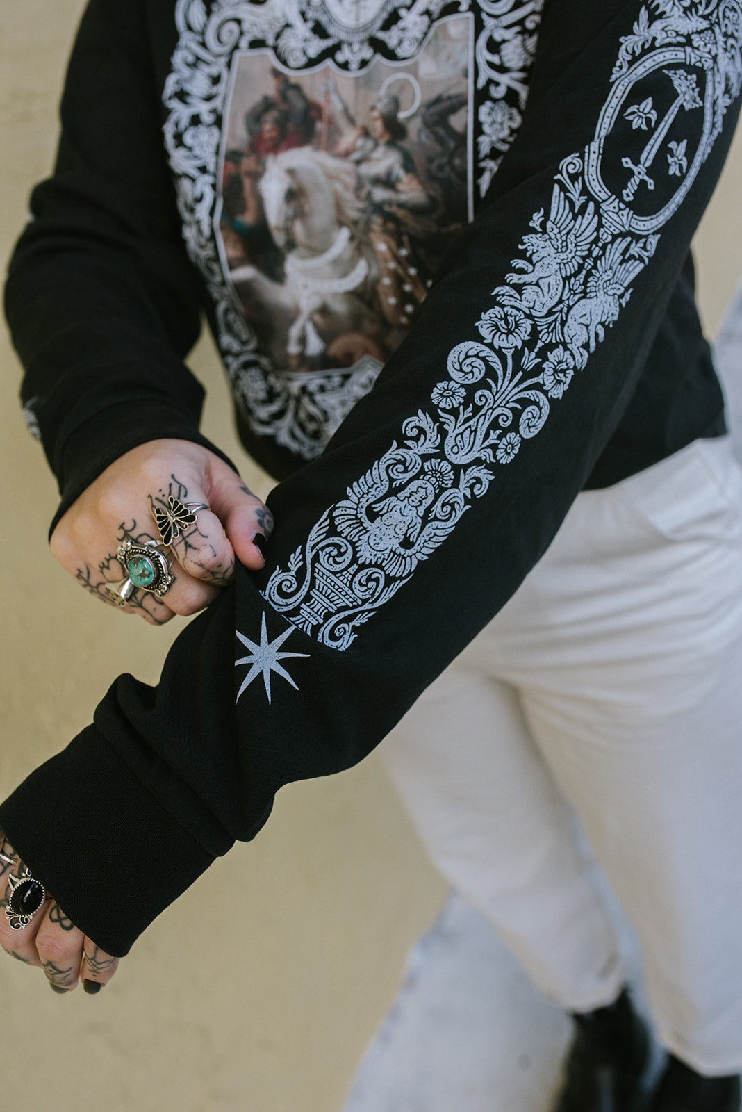Resistance Oversized Long Sleeve Tee