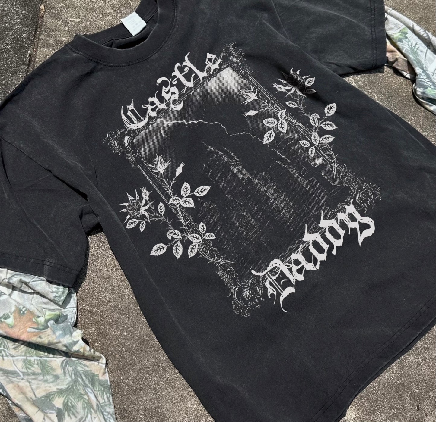 Castle Daddy Layered Oversized Long Sleeve