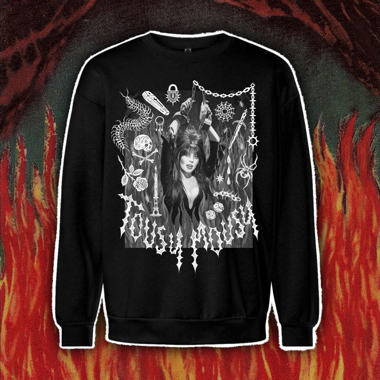 Elvira Crewneck