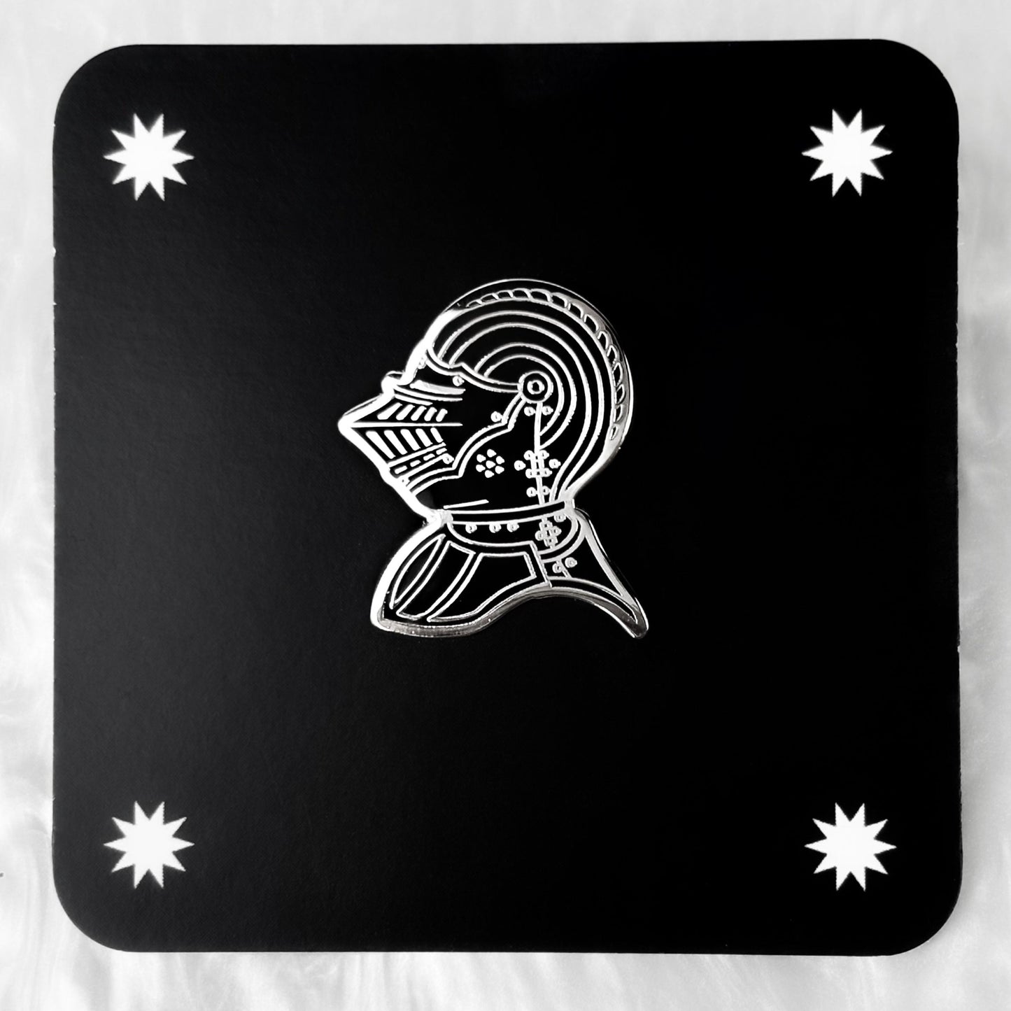 Helm Enamel Pin - Pins & Patches - While Odin Sleeps