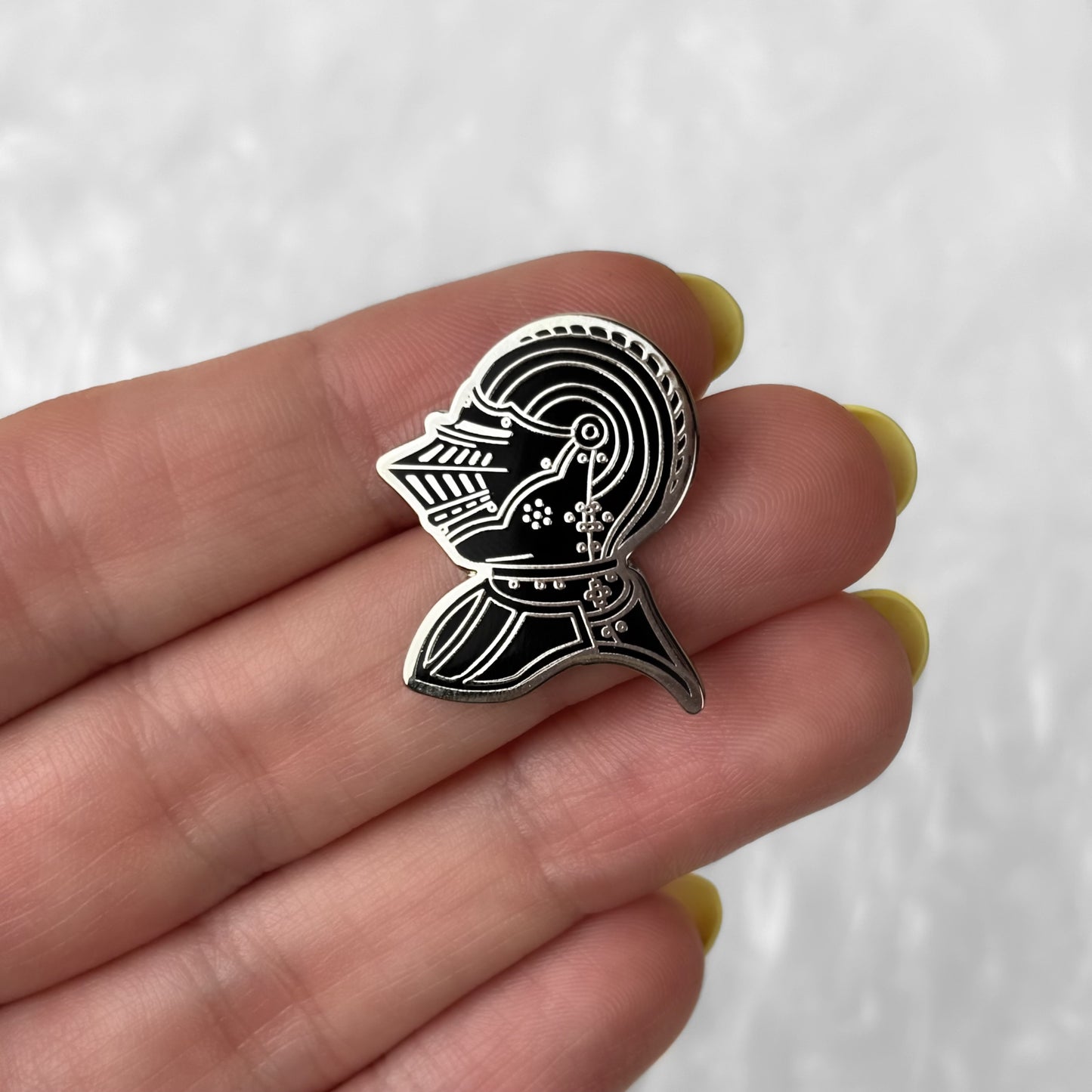 Helm Enamel Pin - Pins & Patches - While Odin Sleeps