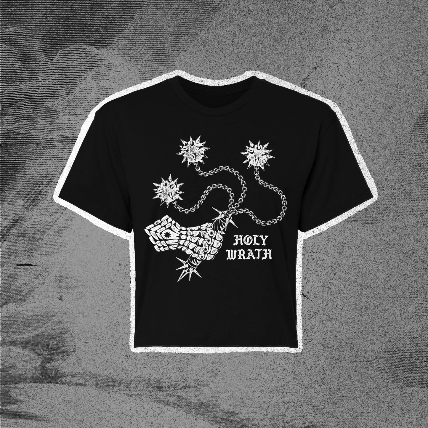 Holy Wrath Crop Top - While Odin Sleeps