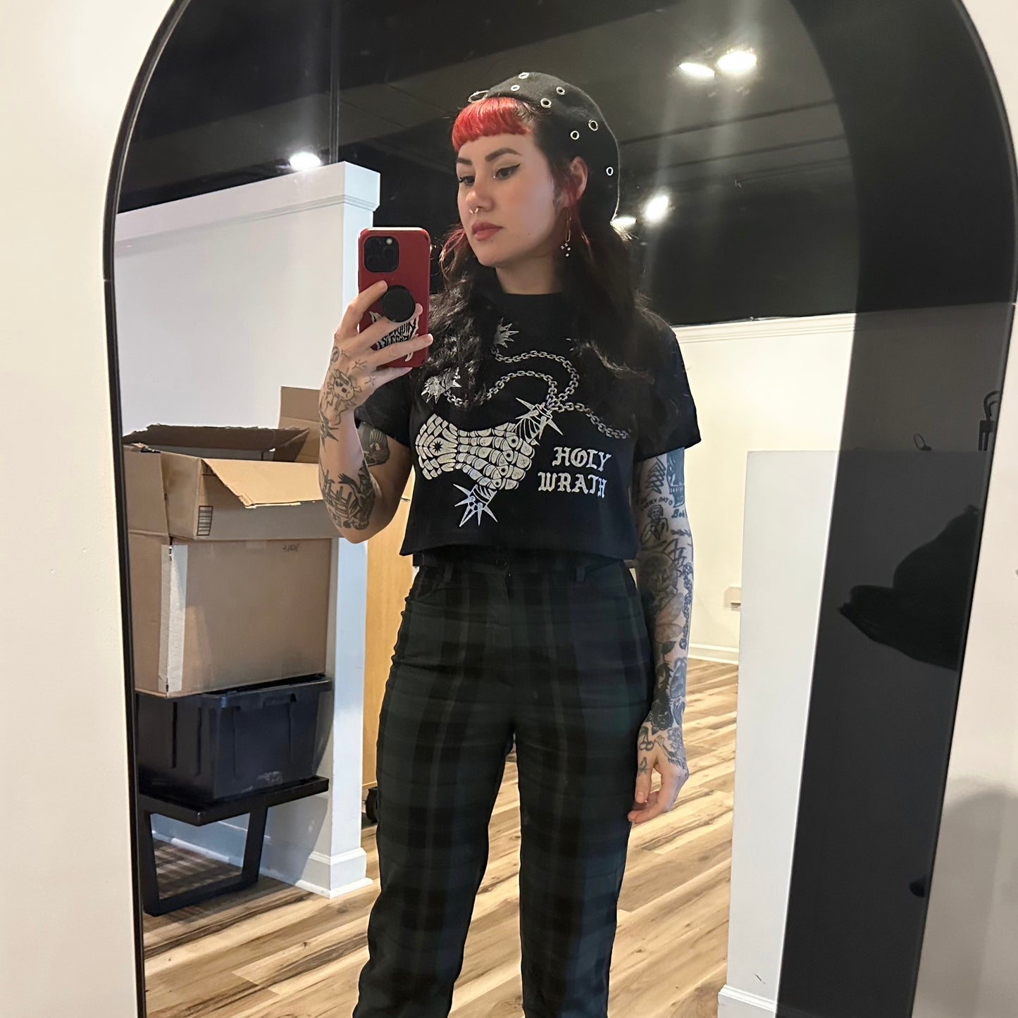 Holy Wrath Crop Top - While Odin Sleeps
