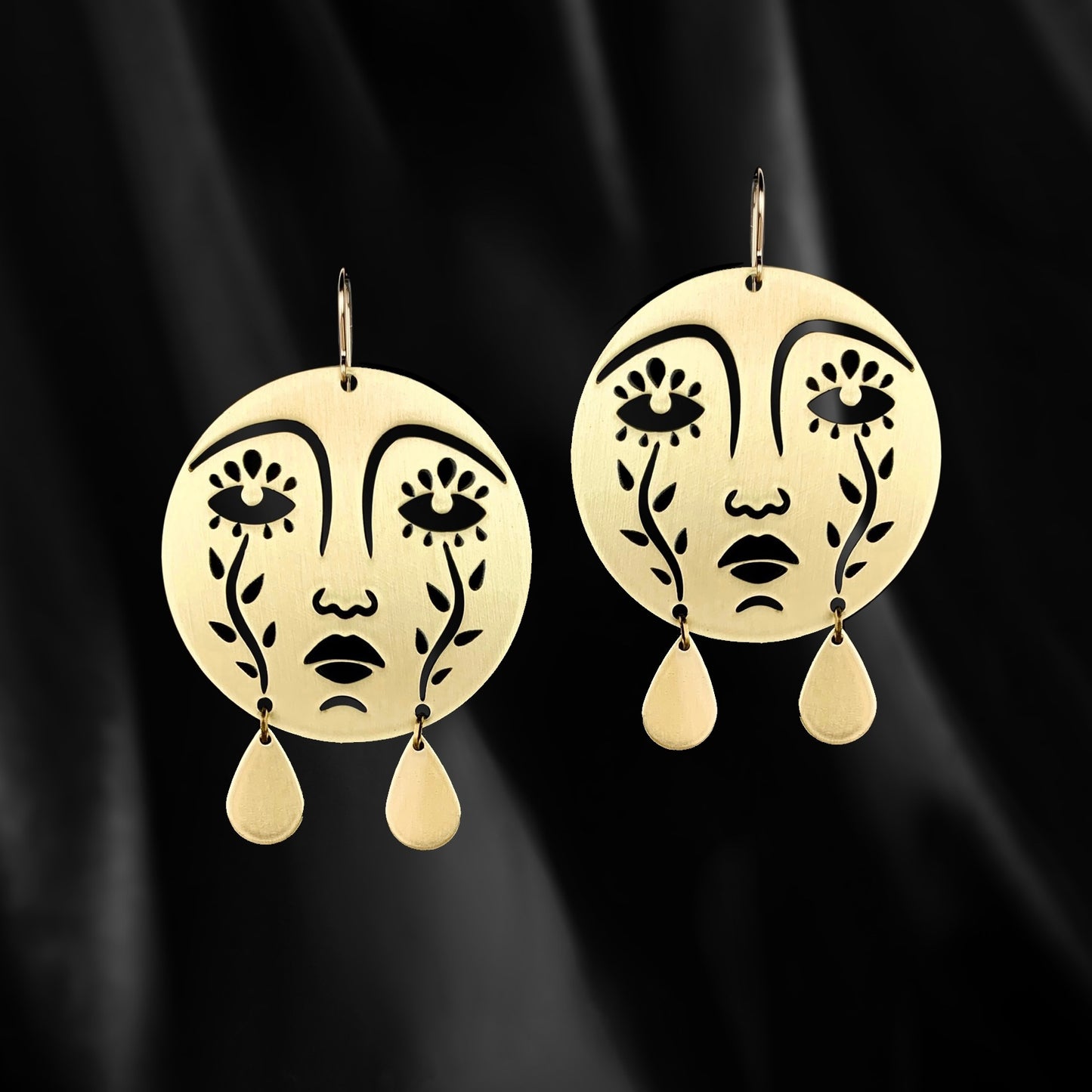 Mother Moon Earrings - Earrings (2D) - While Odin Sleeps