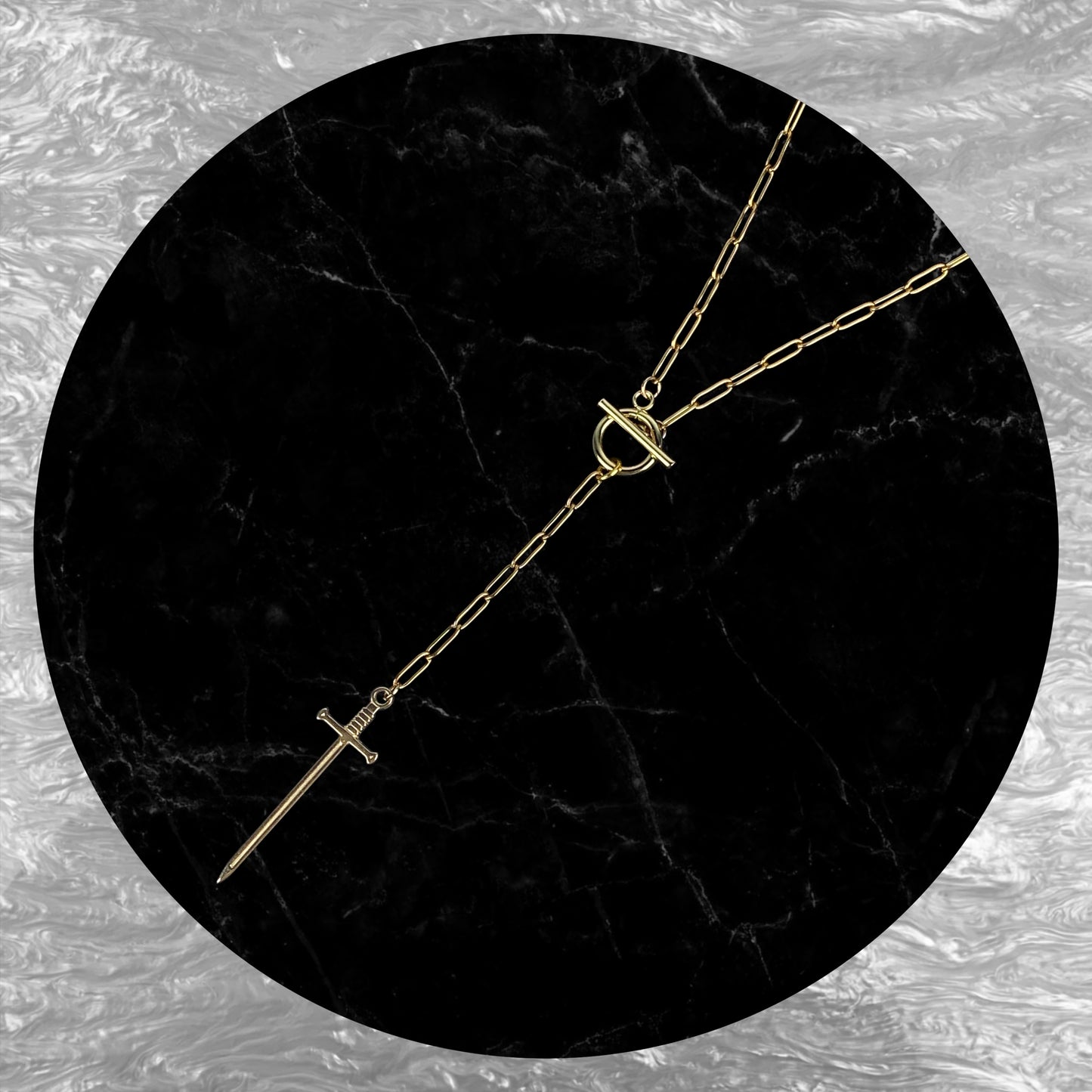 Sword Necklace - While Odin Sleeps