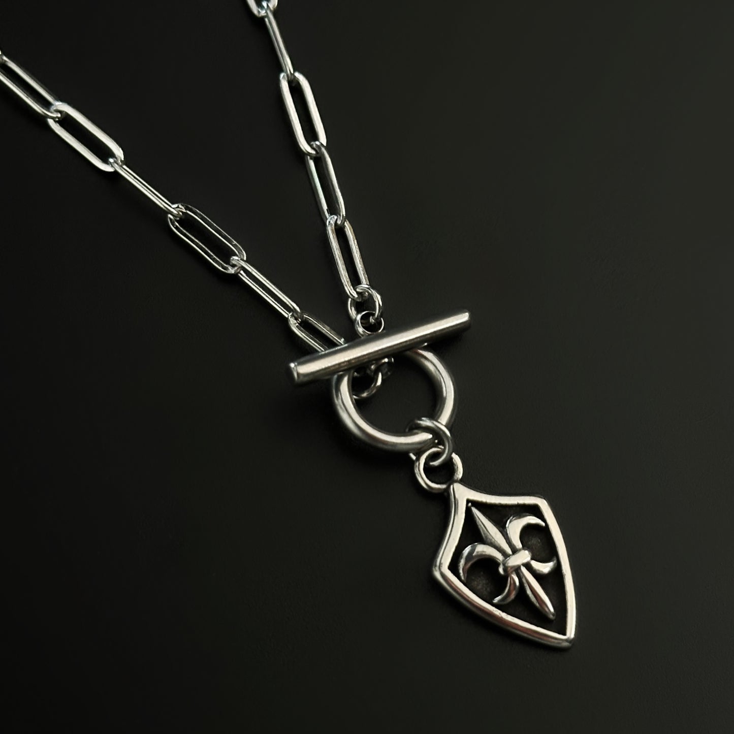 Joan's Shield Necklace