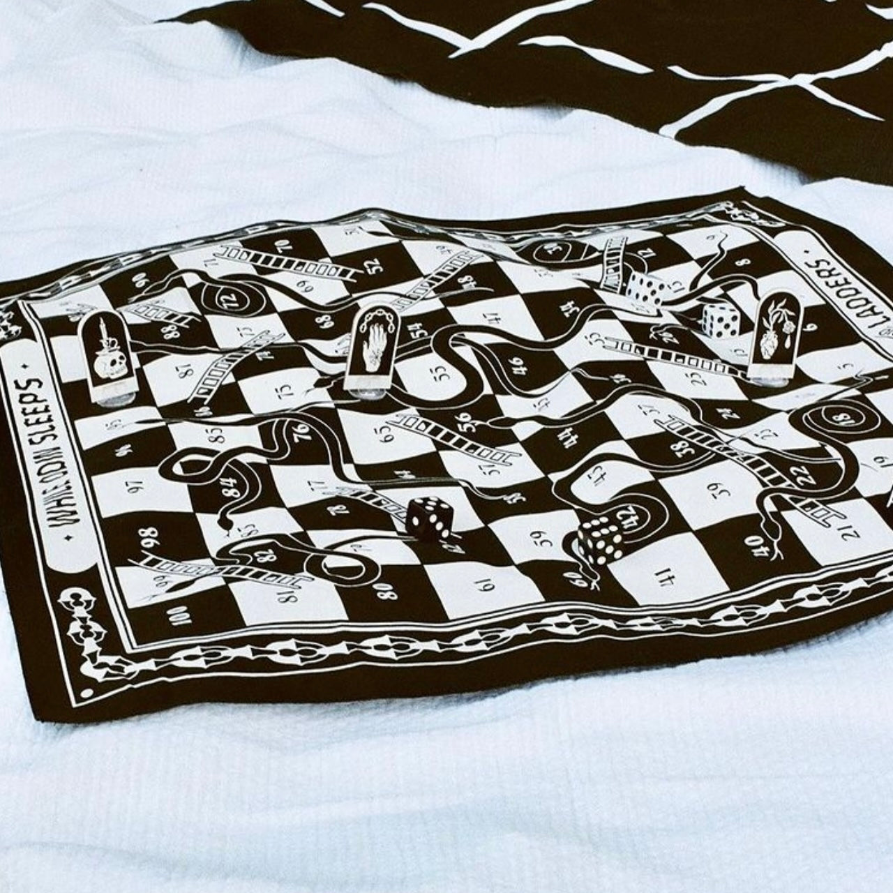 Snakes & Ladders Bandana - While Odin Sleeps