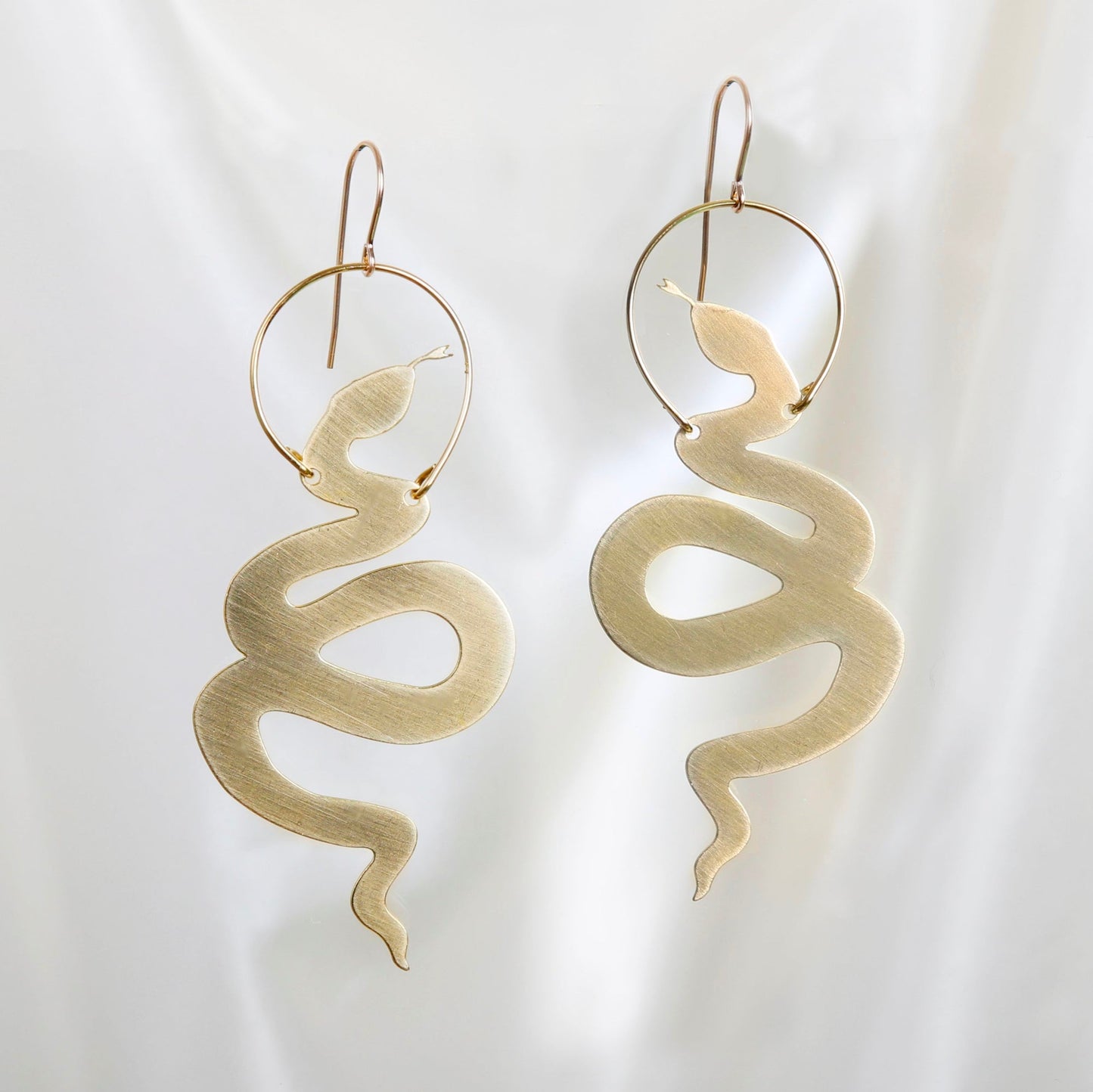 Jormungandr Earrings - Earrings (2D) - While Odin Sleeps