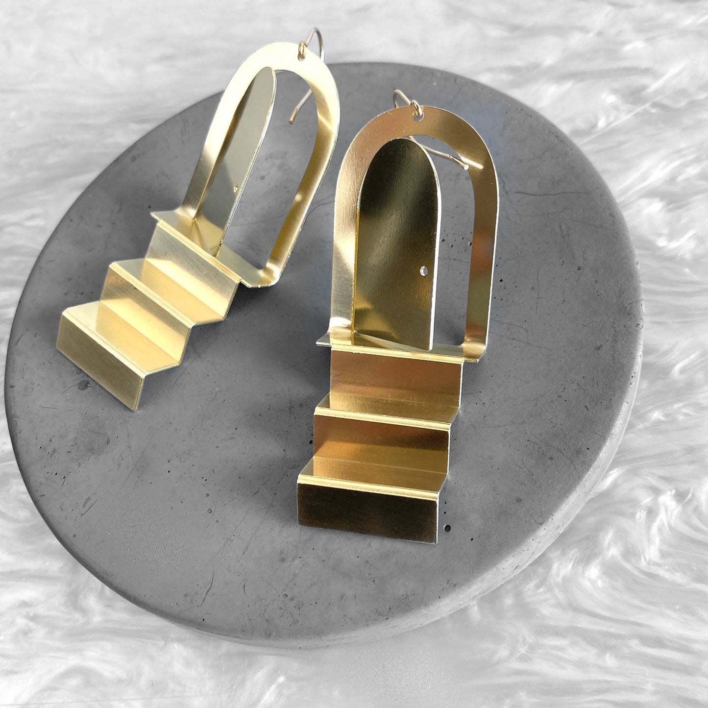 Stairways - Earrings (2D) - While Odin Sleeps