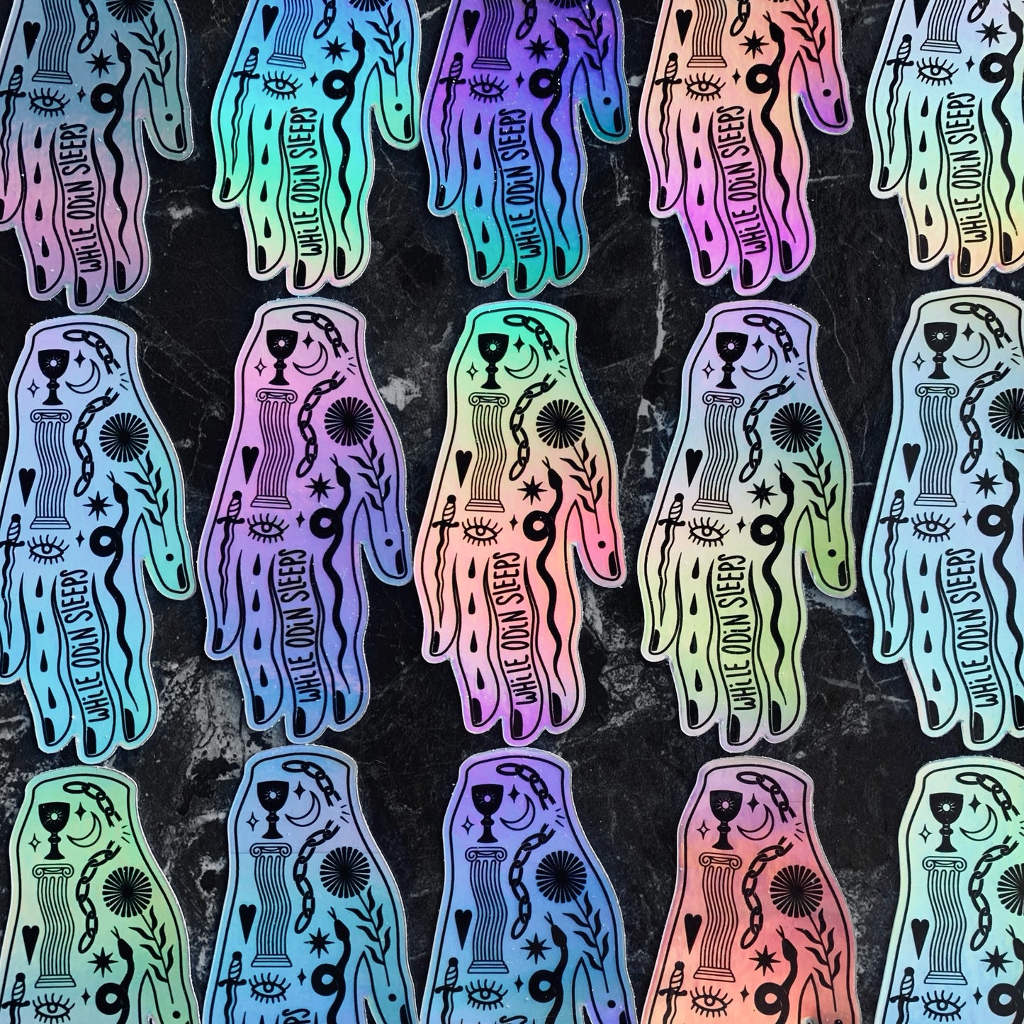 Mystery Sticker Pack! - While Odin Sleeps