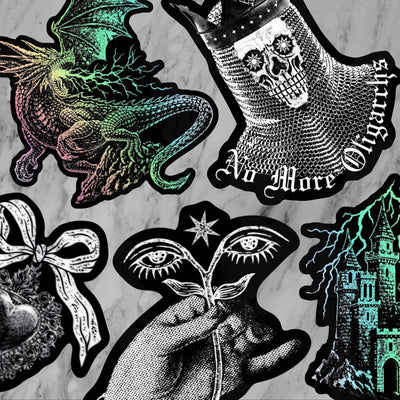 STICKERS & PINS