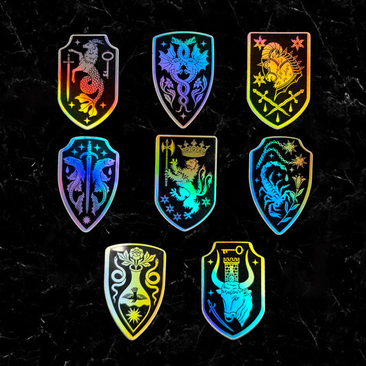 Flawed Shield Stickers