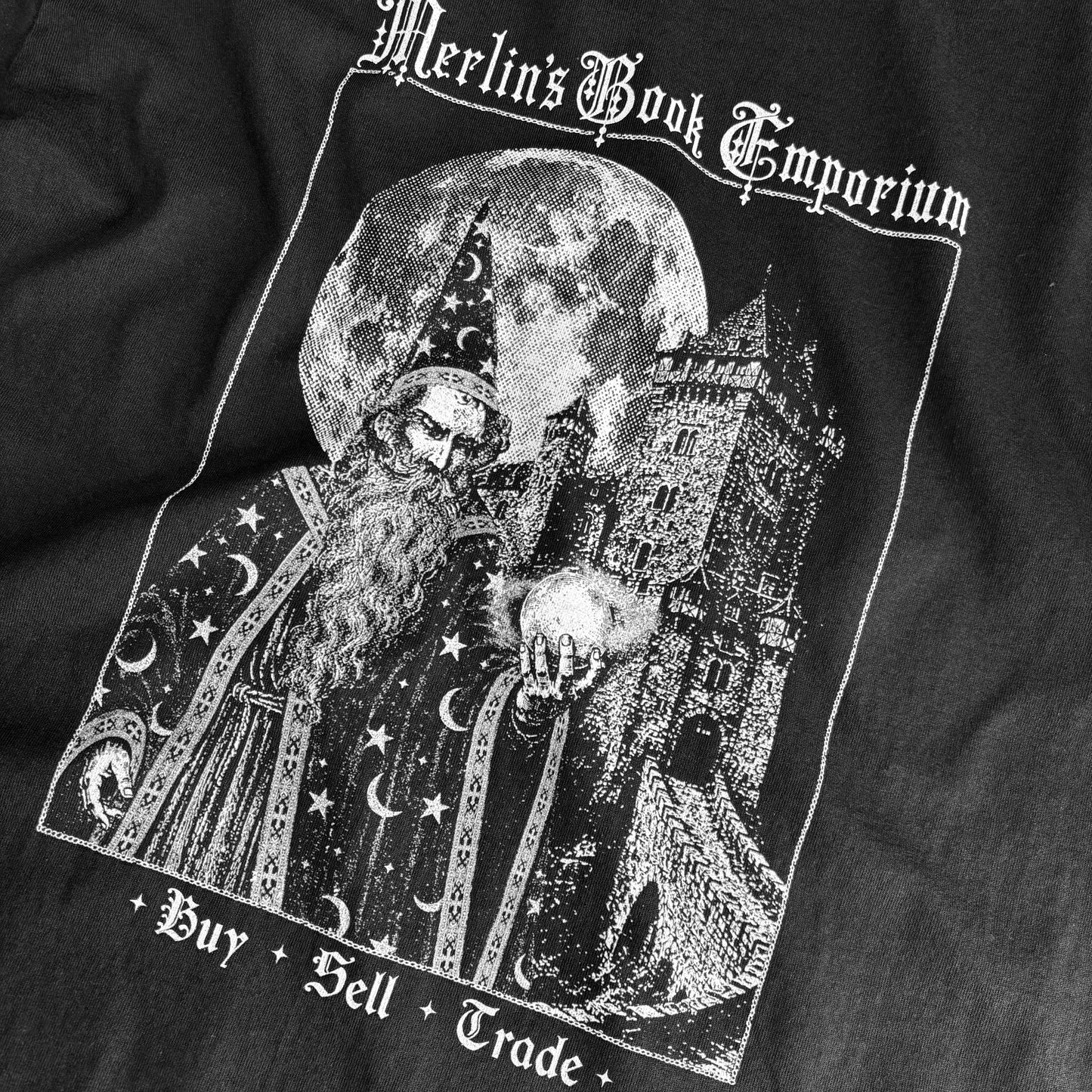 Merlin's Book Emporium STAFF Oversized Tee