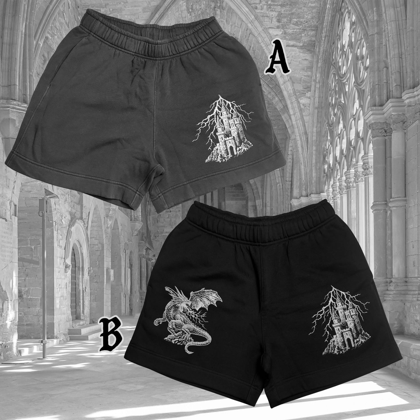 Oopsie Dragon Track Shorts