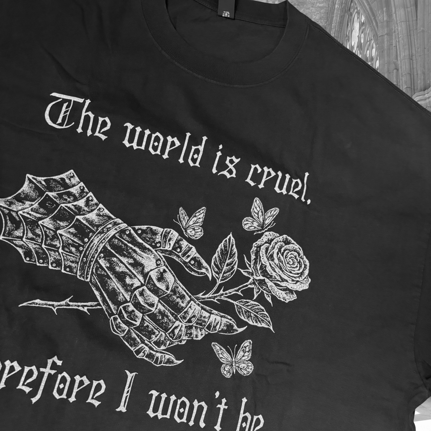 Oopsie Cruel World - ASColour Heavy Faded Minus Tee