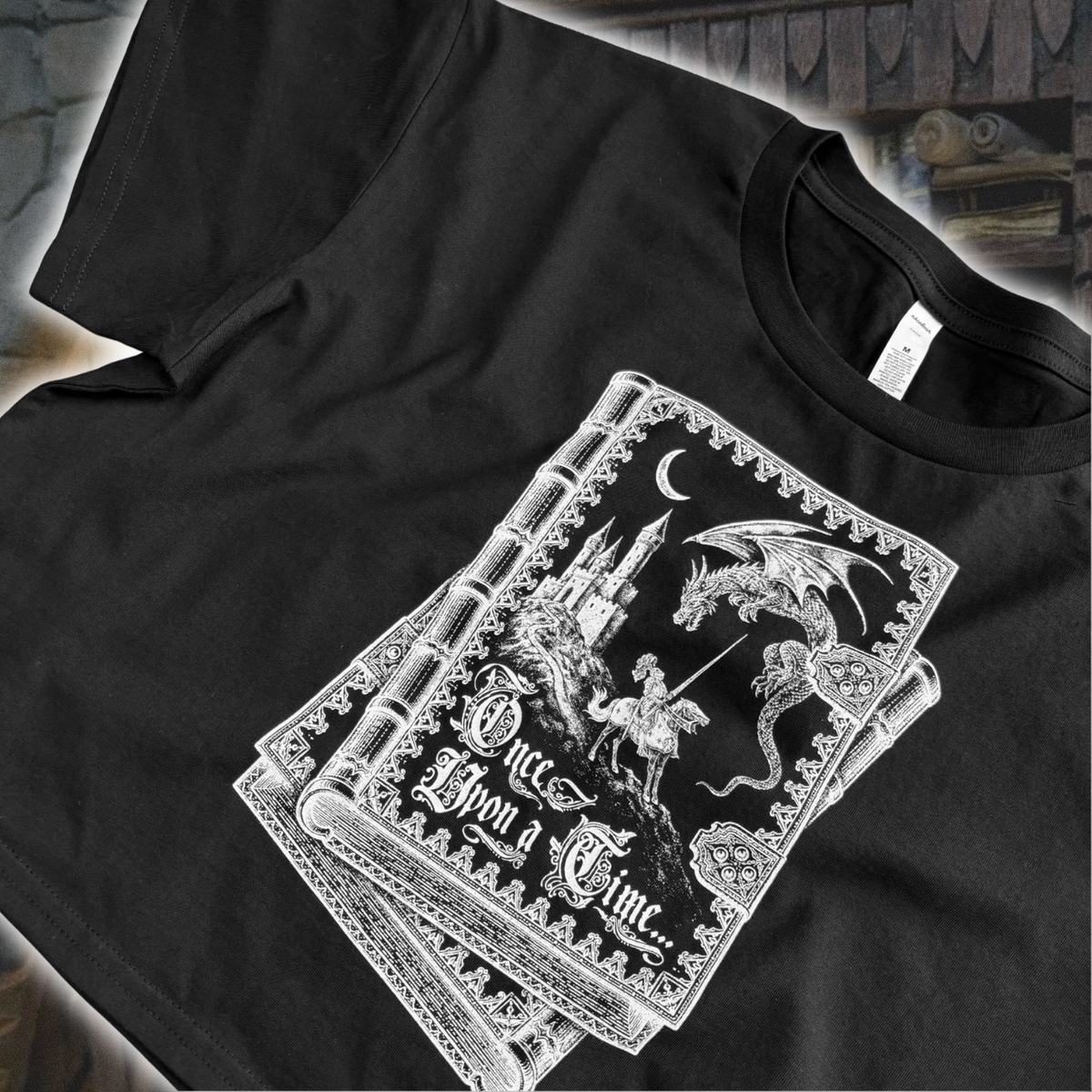 Once Upon a Time Crop Tee