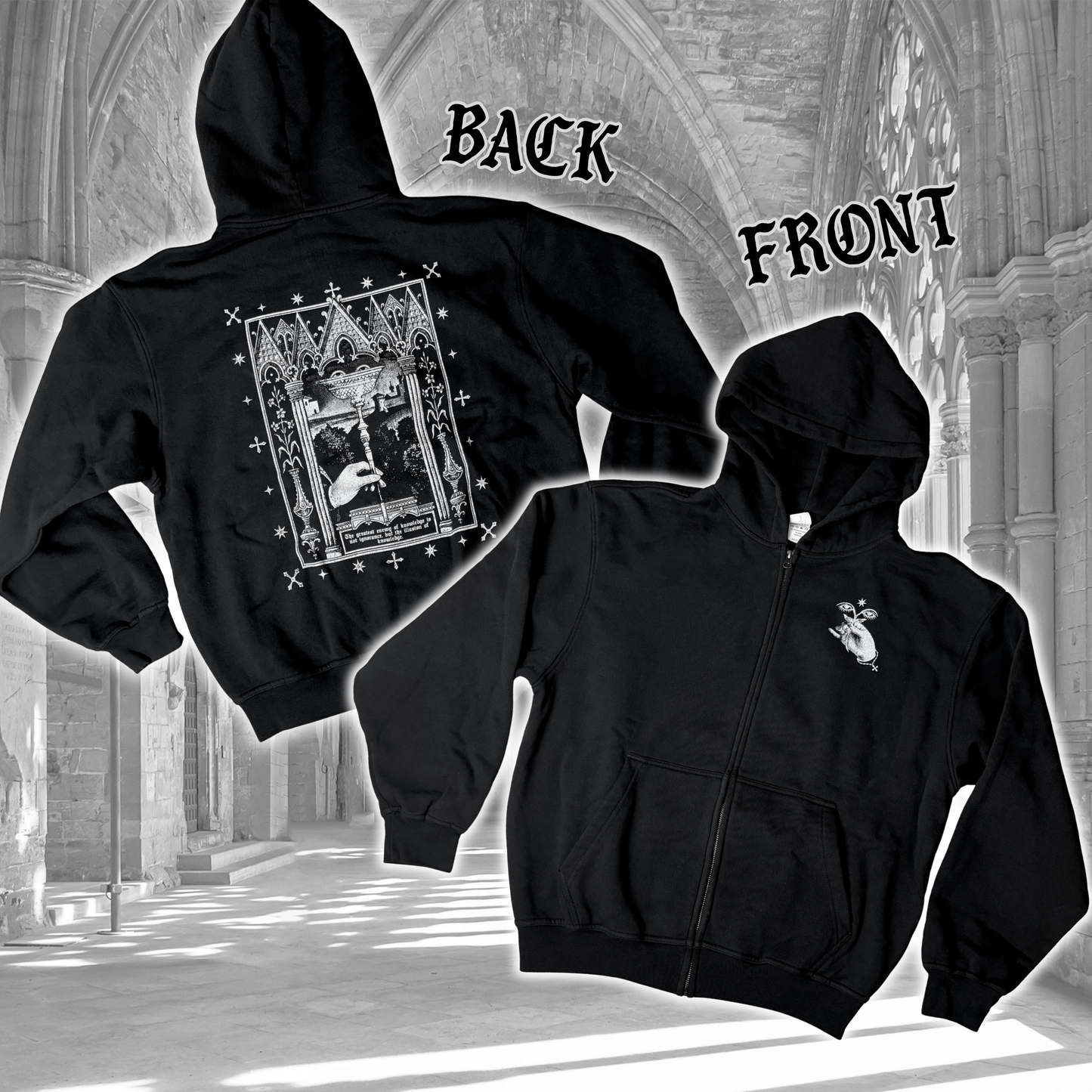 Oopsie St. Lucy Zip Hoodie