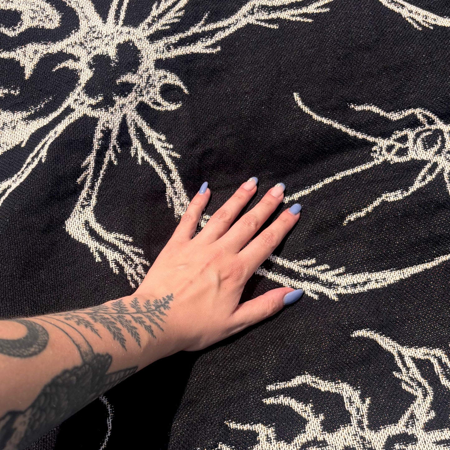 Creepy Crawlies Woven Blanket *Preorder