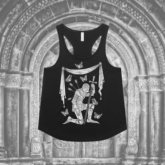 Kneeling Knight Racerback Tank