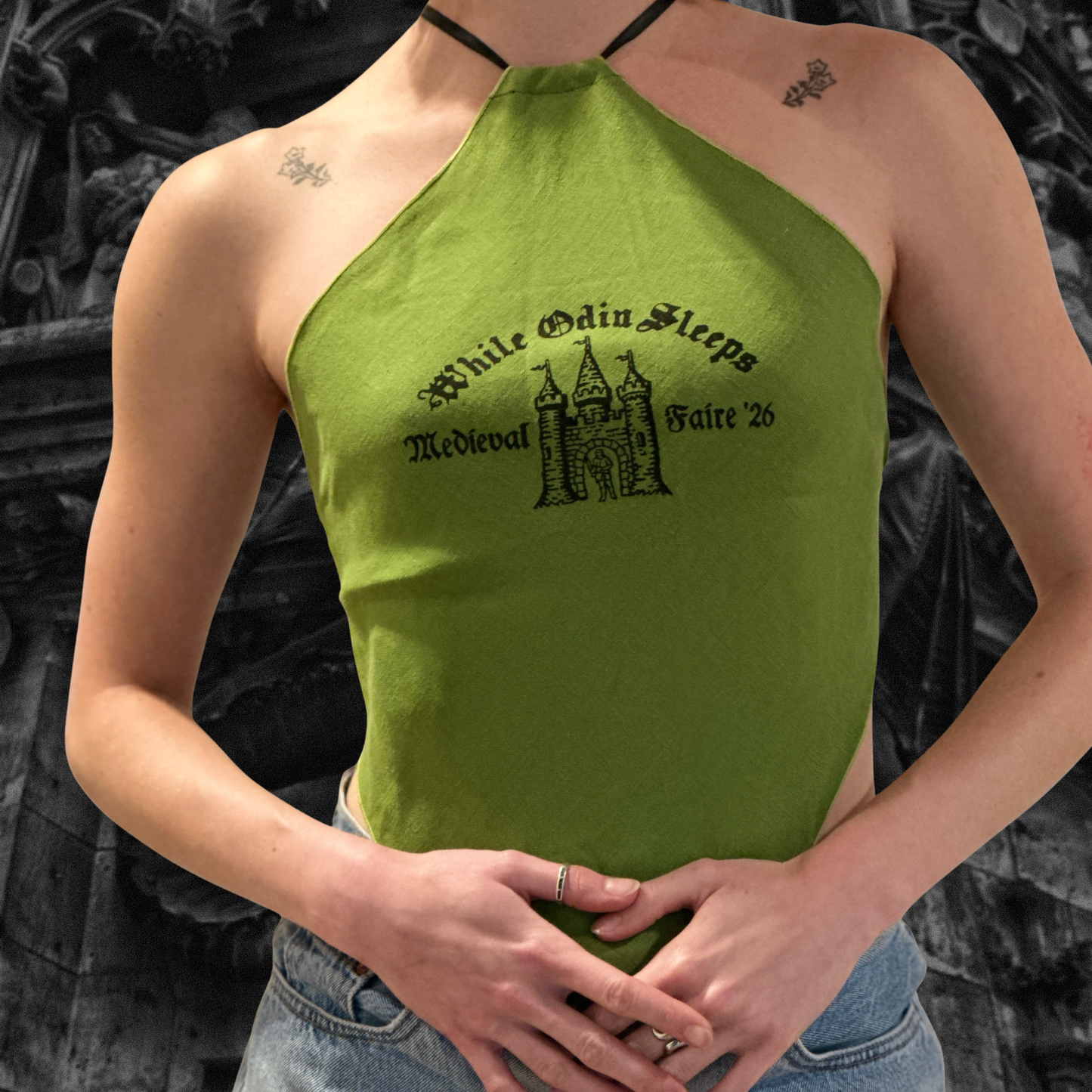 Medieval Faire Handkerchief Top
