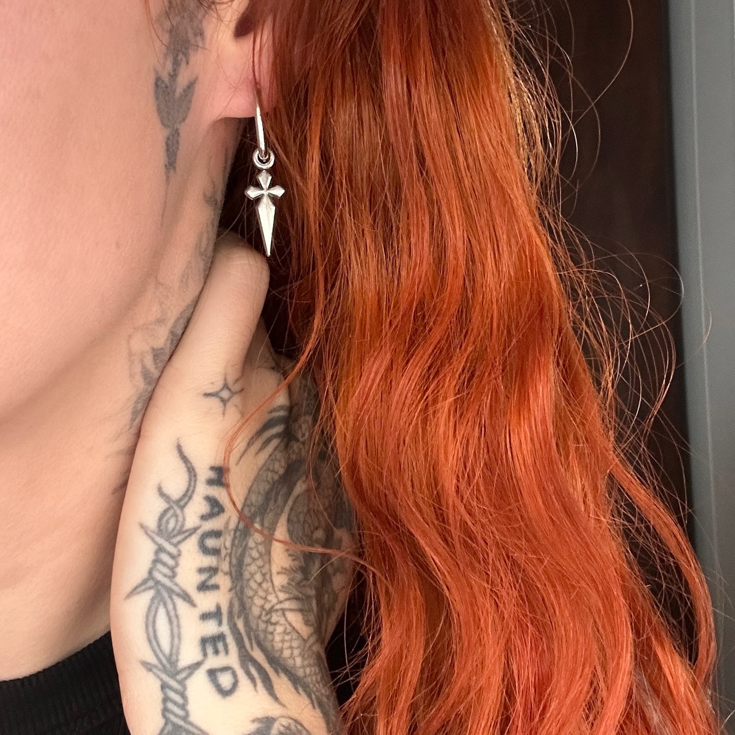 Delude Dagger Hoops