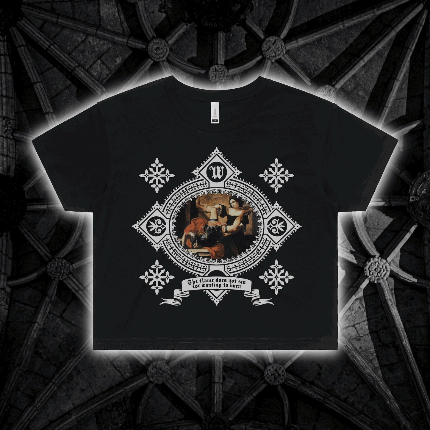 Seven Sins Crop Tees