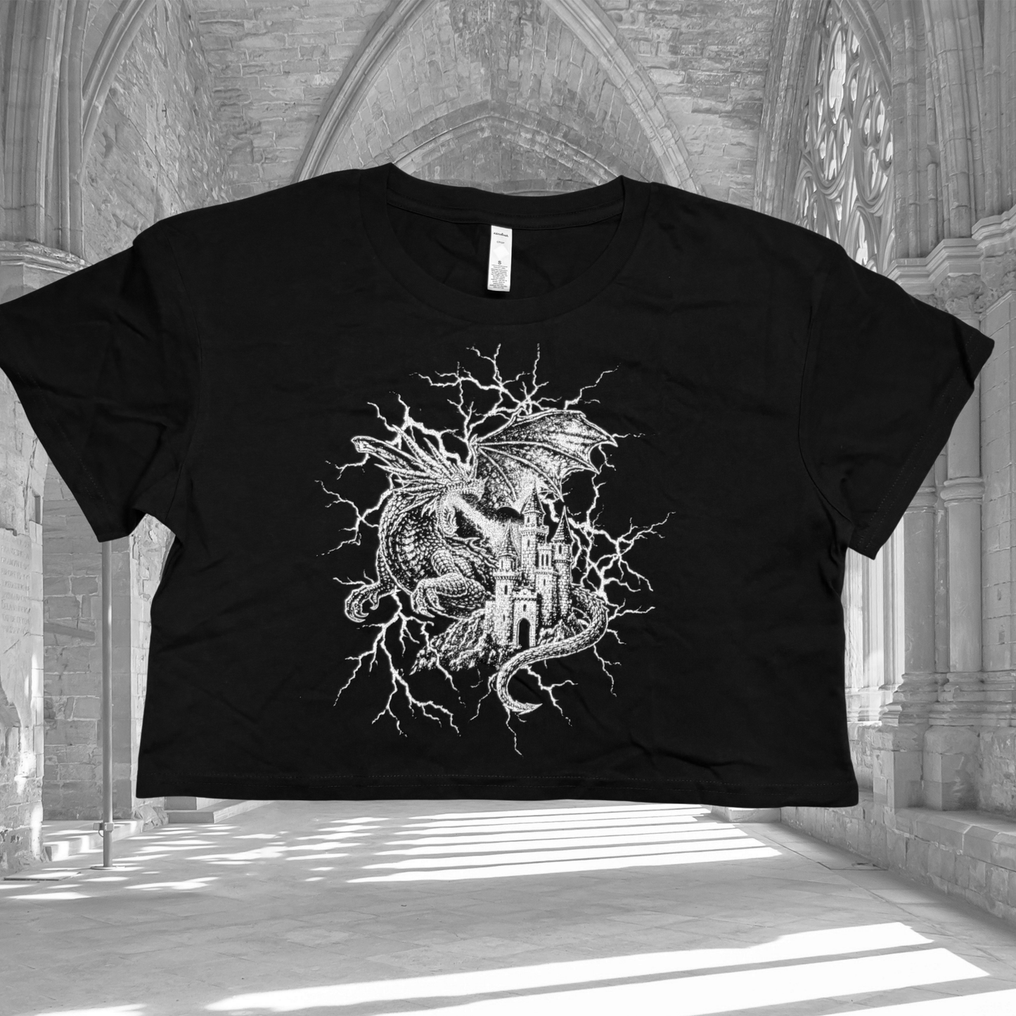 Oopsie Dragon Crop Tee