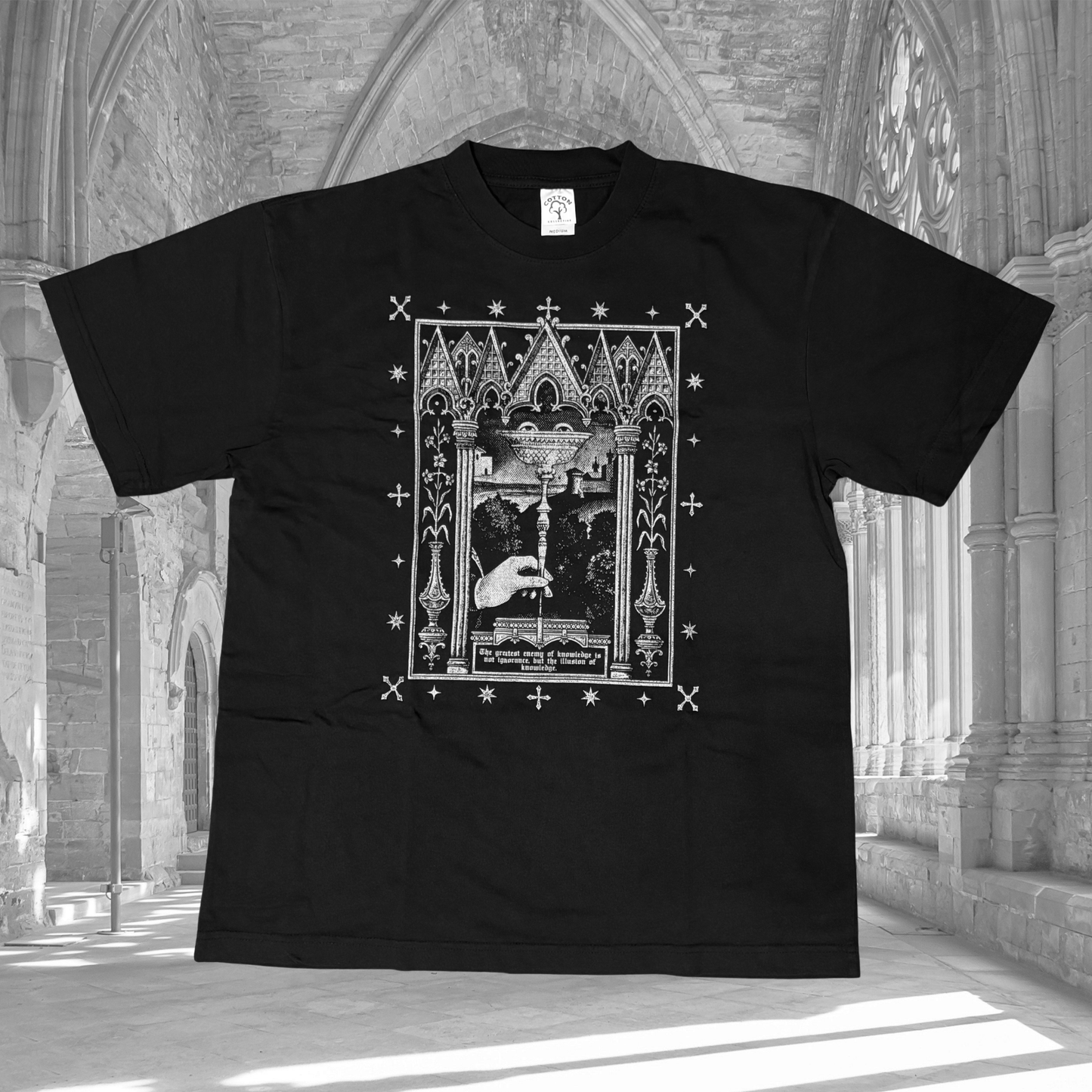Oopsie St Lucy Front Print Oversized Tee
