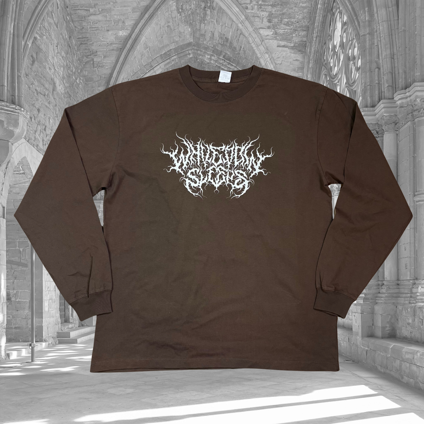 Oopsie Metal Brown Oversized Long Sleeve