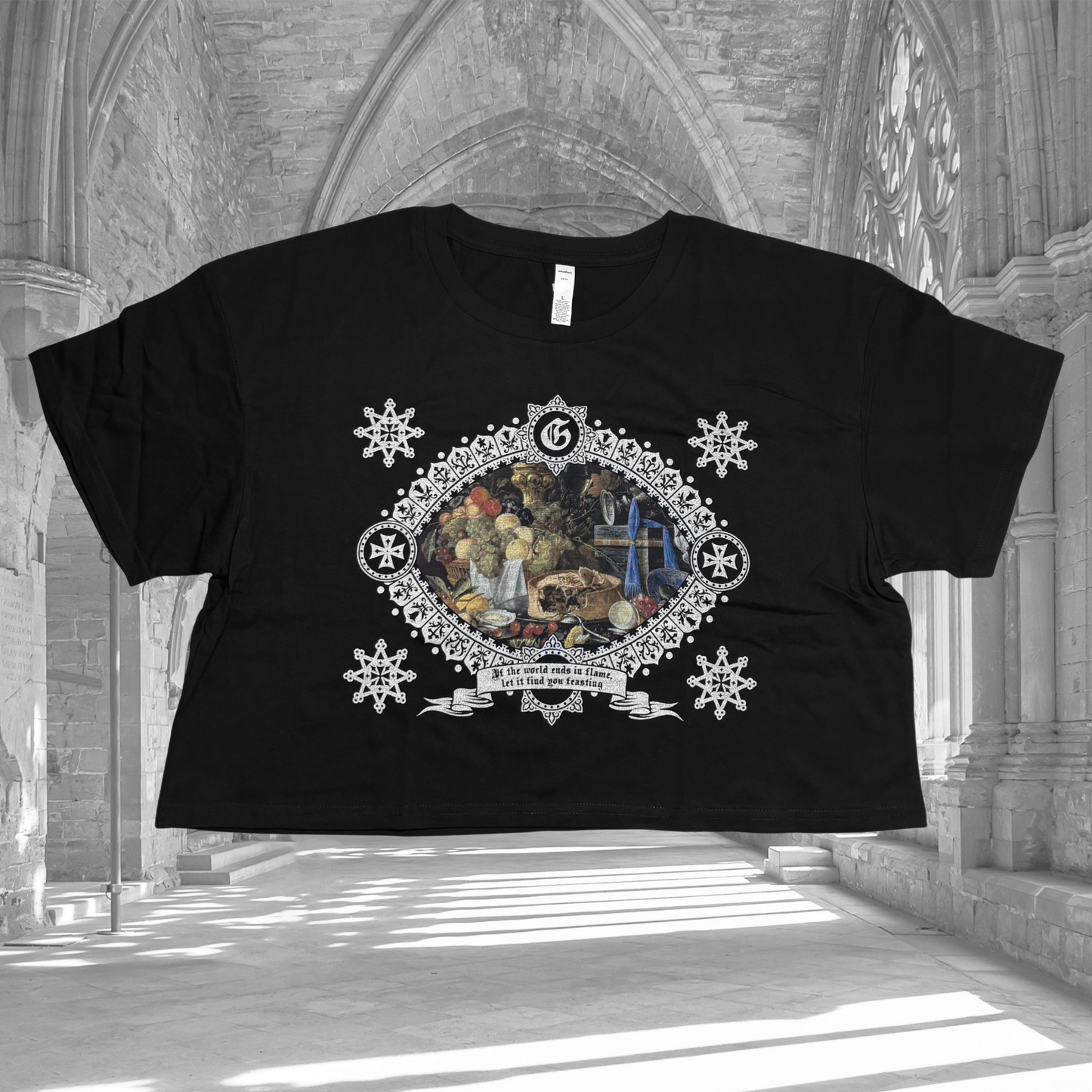 Oopsie 7 Sins Crop Tee